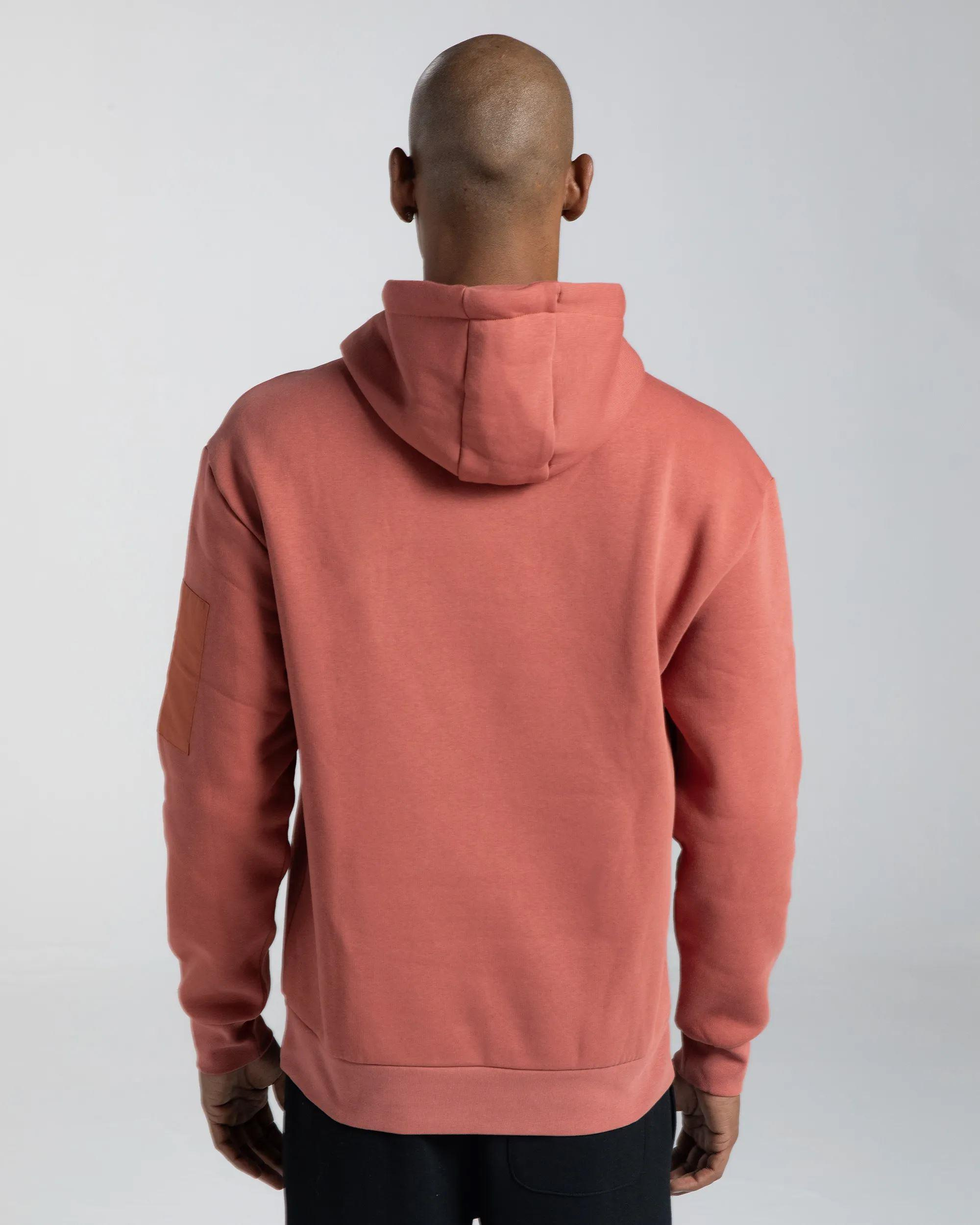 Kappa Authentic Sewa Erkek Kirmizi Kapşonlu Sweat
