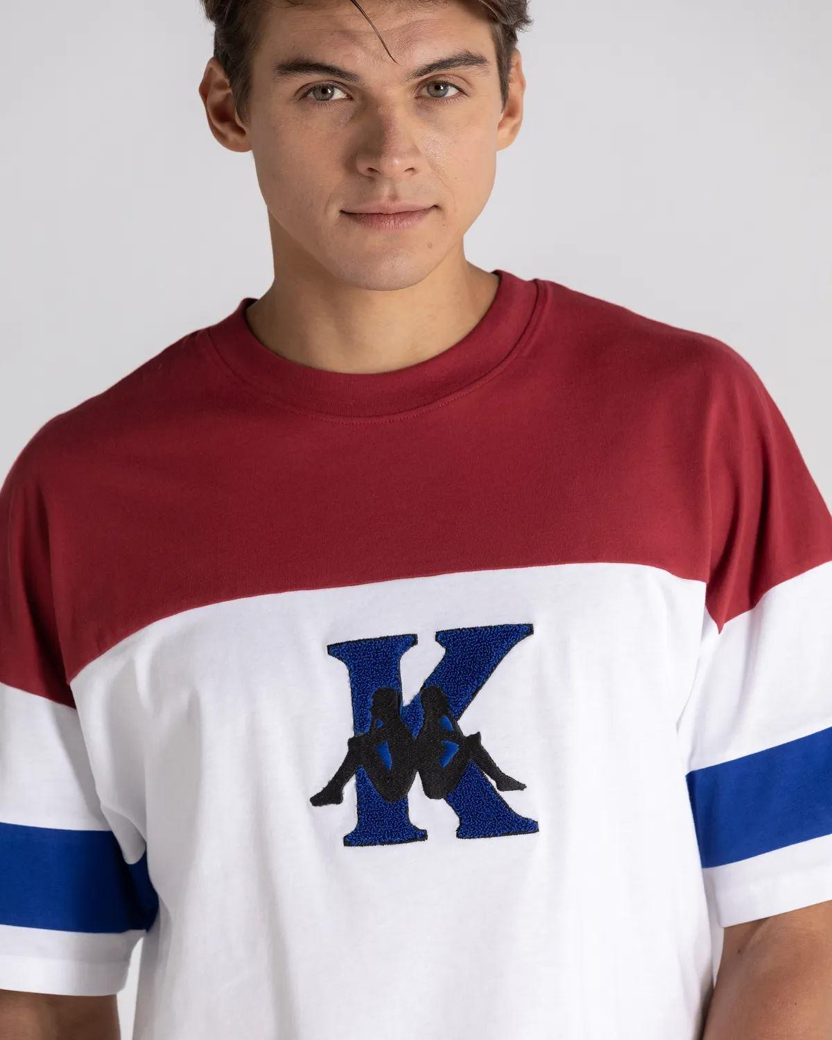 Kappa Authentic Suzene Erkek Renkli Bisiklet Yaka Tshirt
