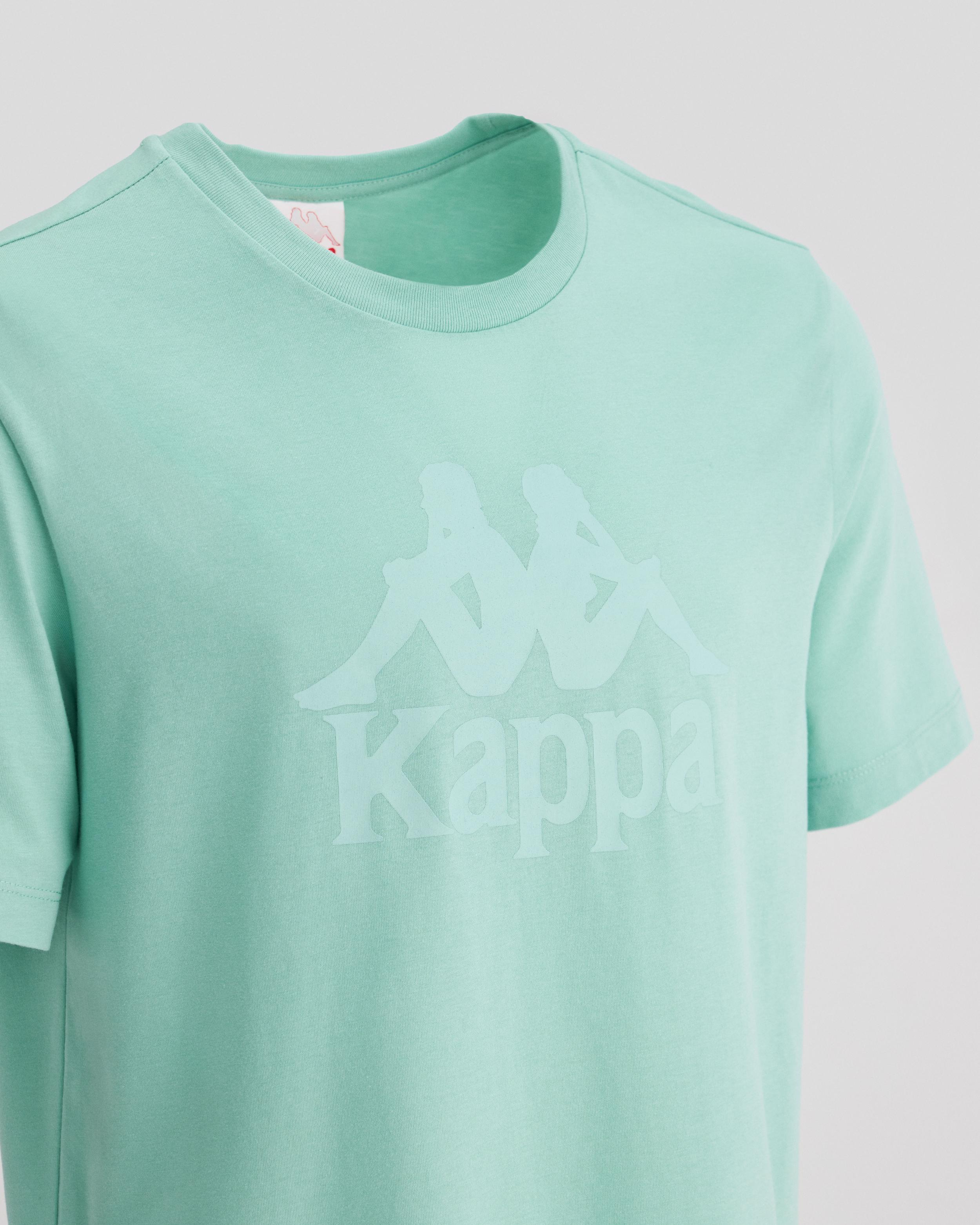 Kappa Authentic Tahitix Tk Erkek Yesil Bisiklet Yaka Tshirt