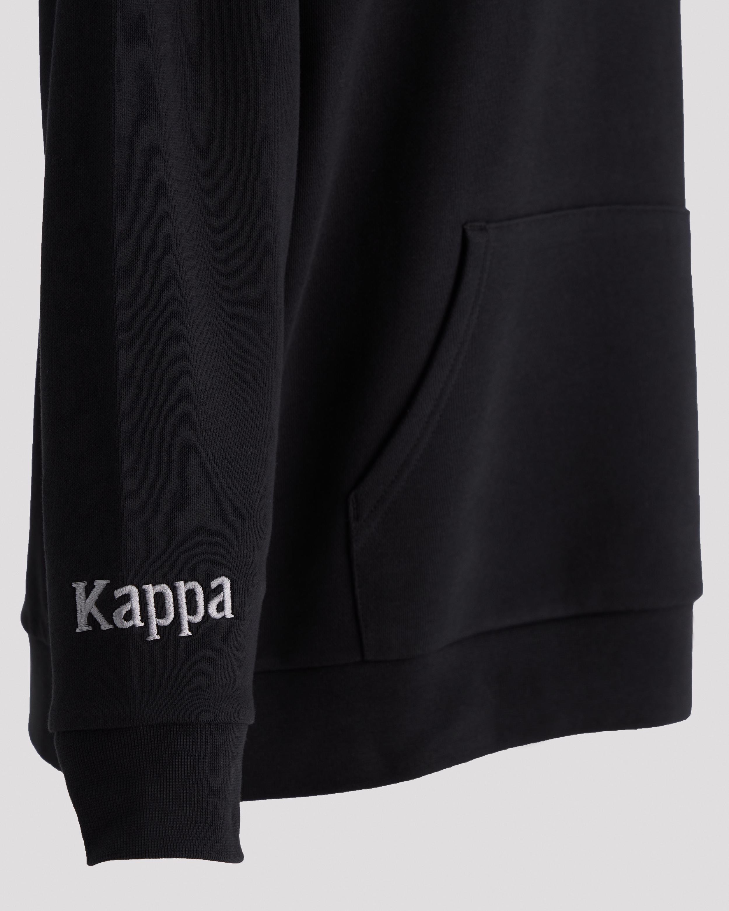 Kappa Authentic Tallyx Tk Erkek Siyah Kapşonlu Sweat