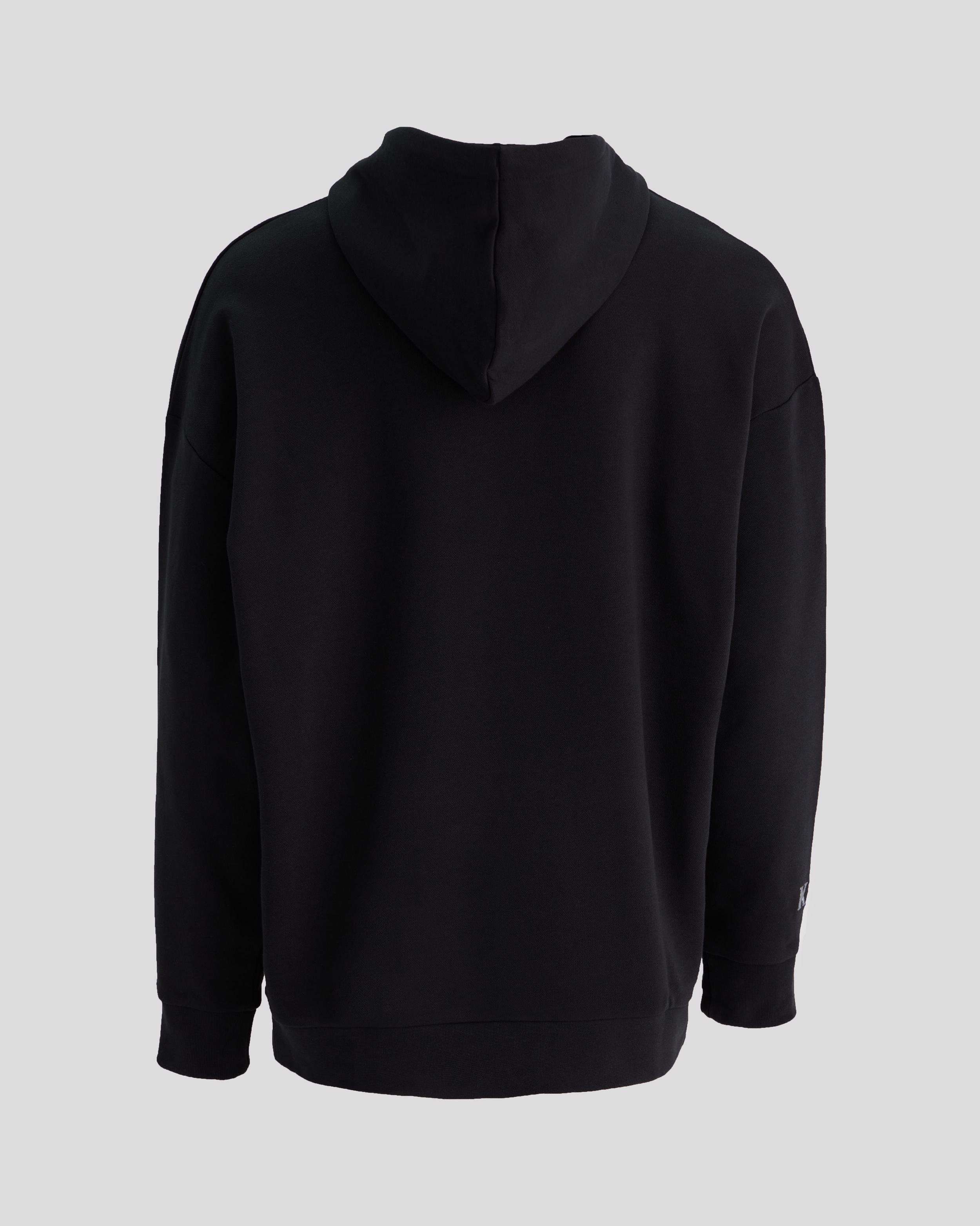 Kappa Authentic Tallyx Tk Erkek Siyah Kapşonlu Sweat
