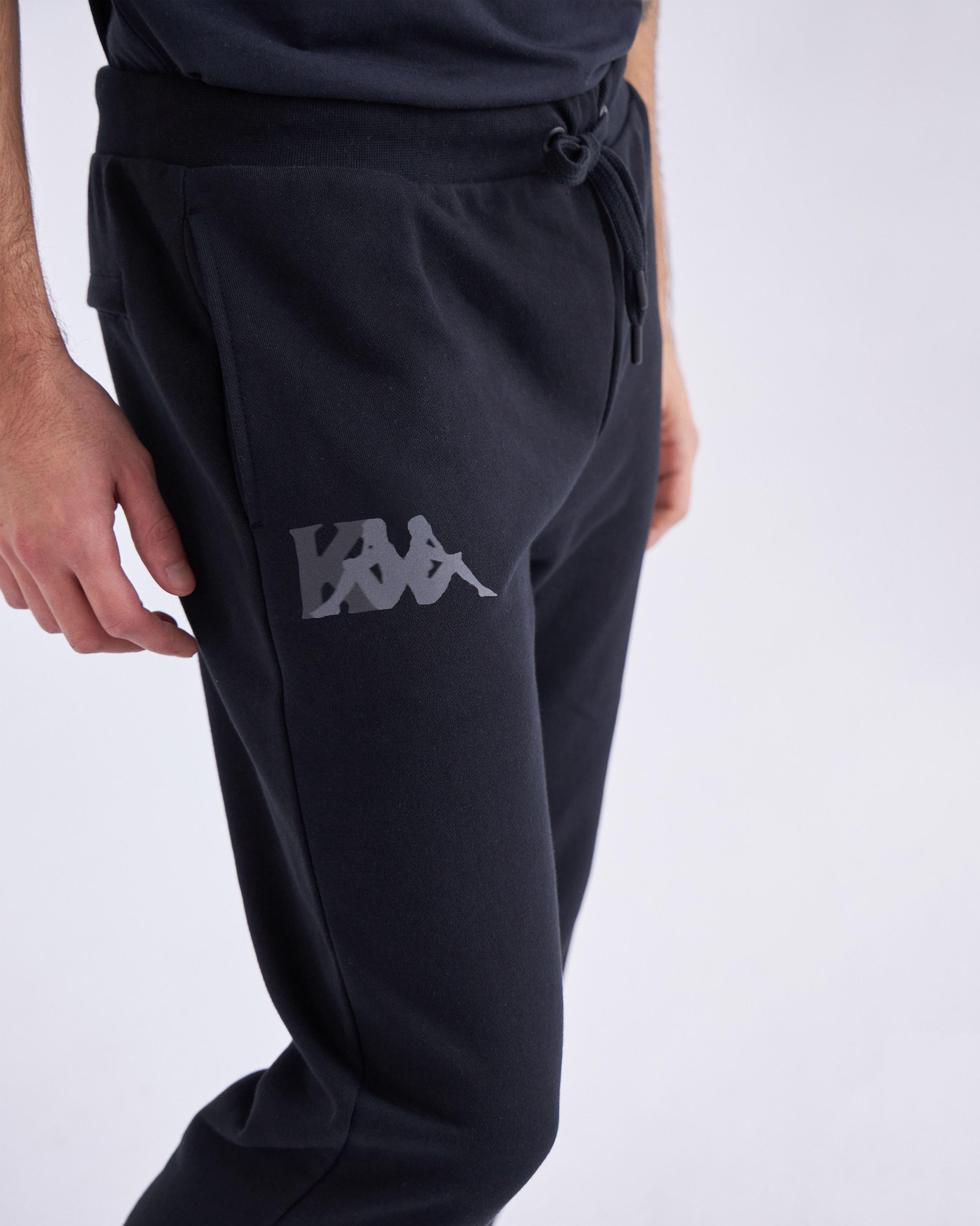 Kappa Authentic Tombly Tk Erkek Siyah Eşofman Alt