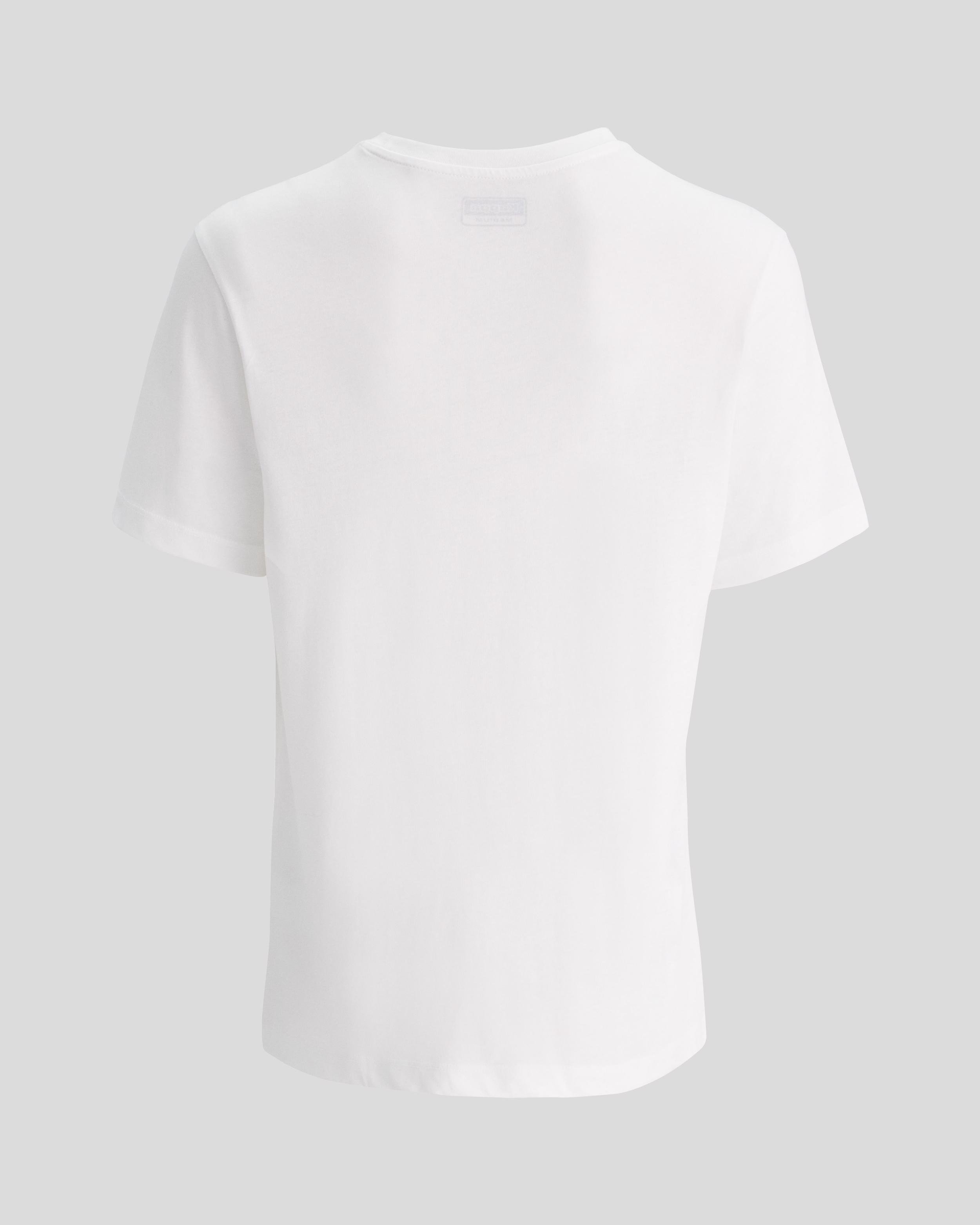 Kappa Logo Cafers Tk Erkek Beyaz Bisiklet Yaka Tshirt