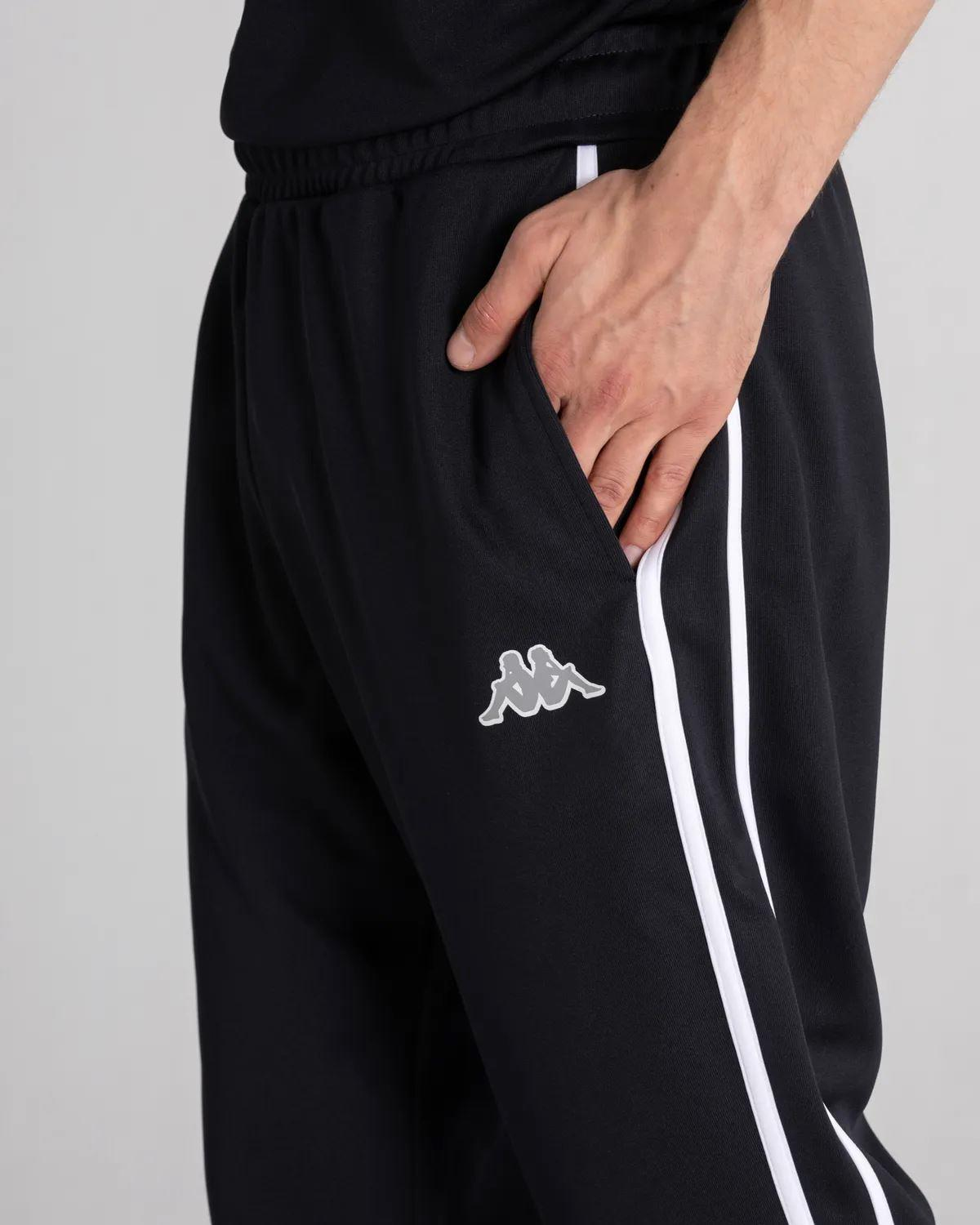 Kappa Logo Kingstay Erkek Siyah Eşofman Alt