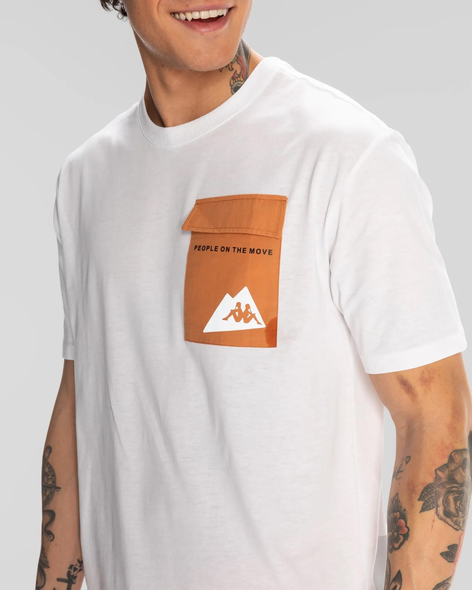 Kappa Maska Erkek  Bisiklet Yaka Tshirt