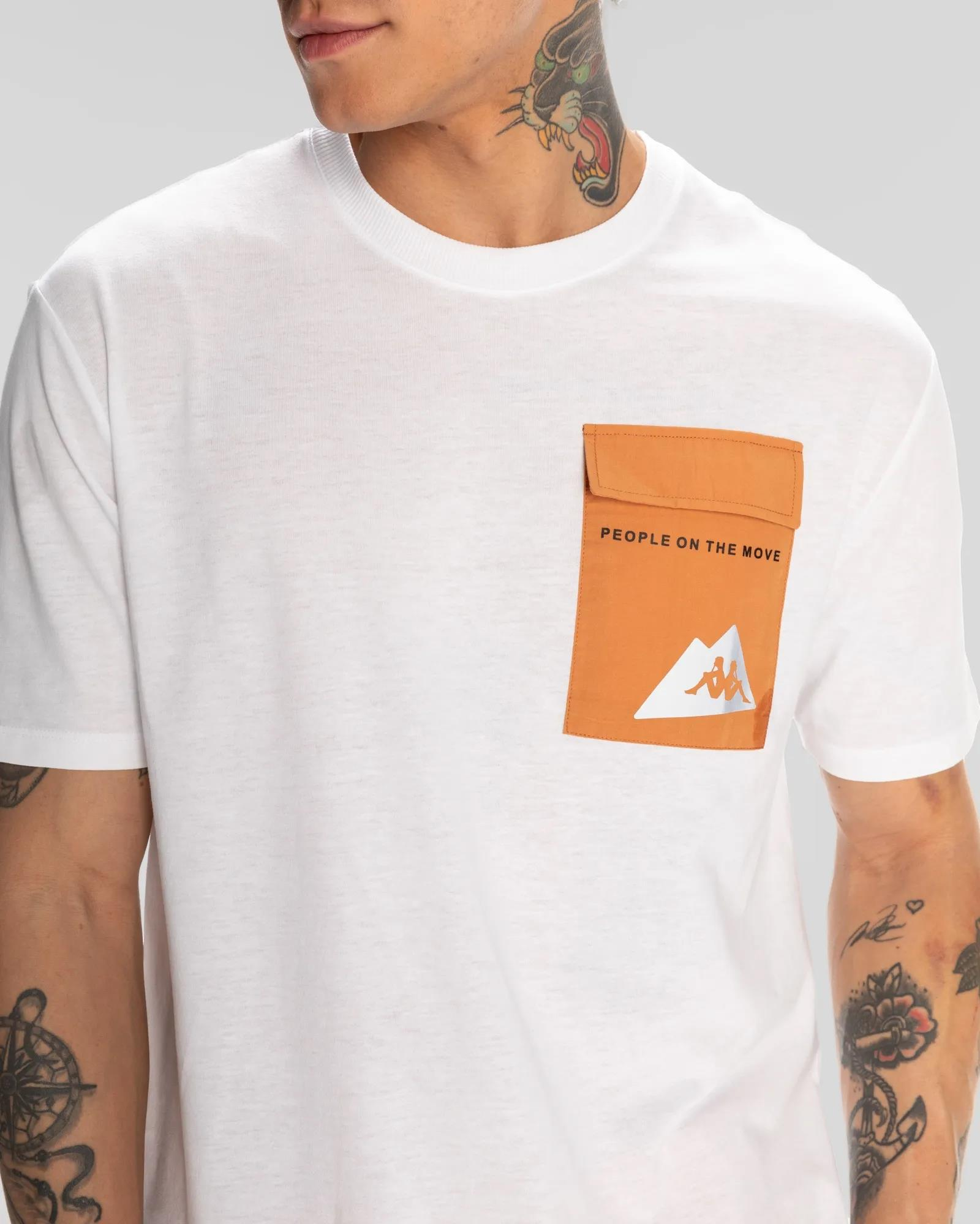 Kappa Maska Erkek  Bisiklet Yaka Tshirt