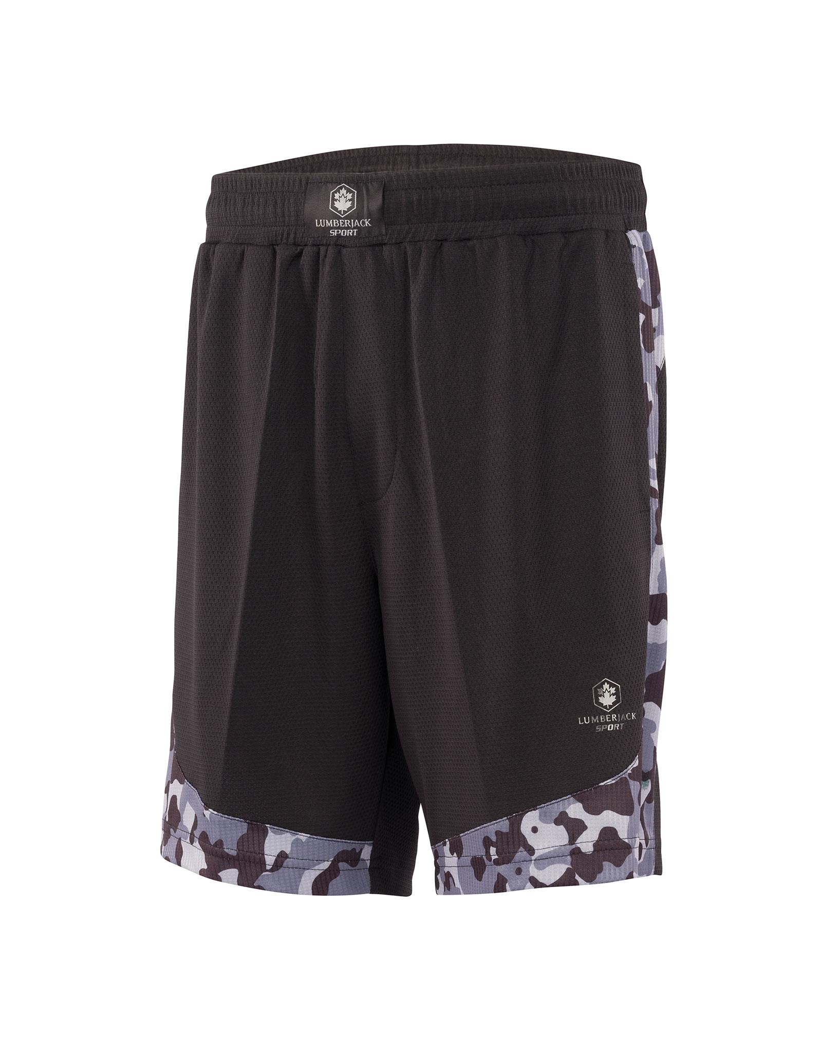 Lumberjack 0W Ace Camo Short Erkek Siyah Şort