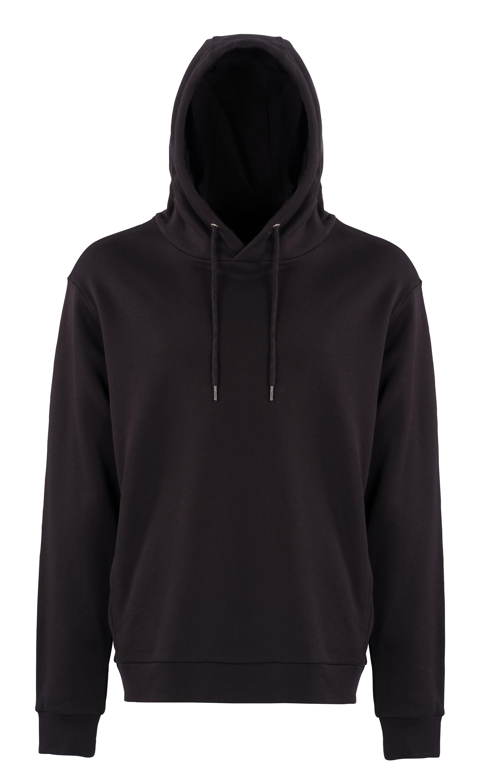 Lumberjack 0W Basic Hoodie Erkek Siyah Kapşonlu Sweat