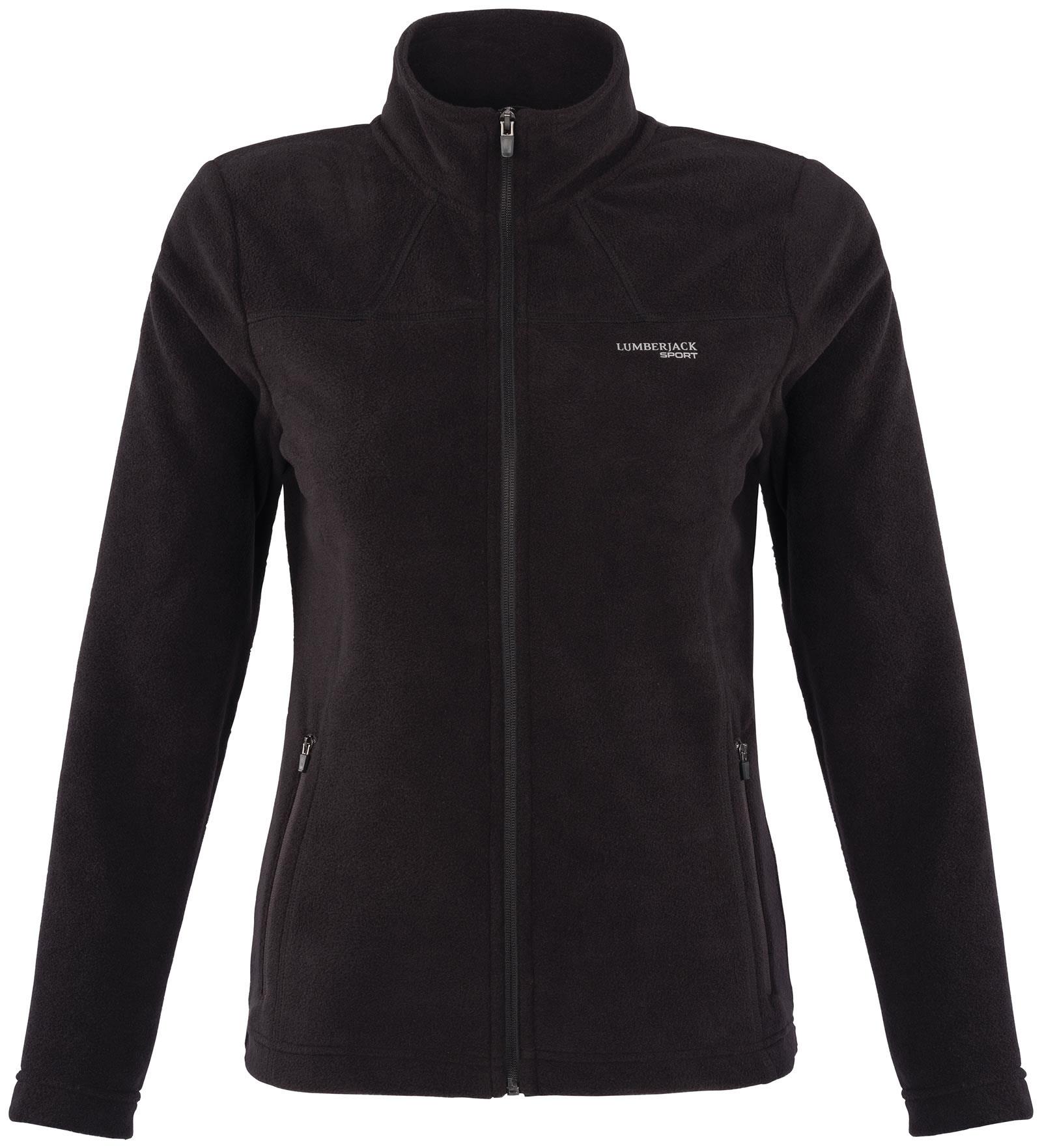 Lumberjack 0W Basic Polar Pocket Cardi W Kadın Siyah Polar