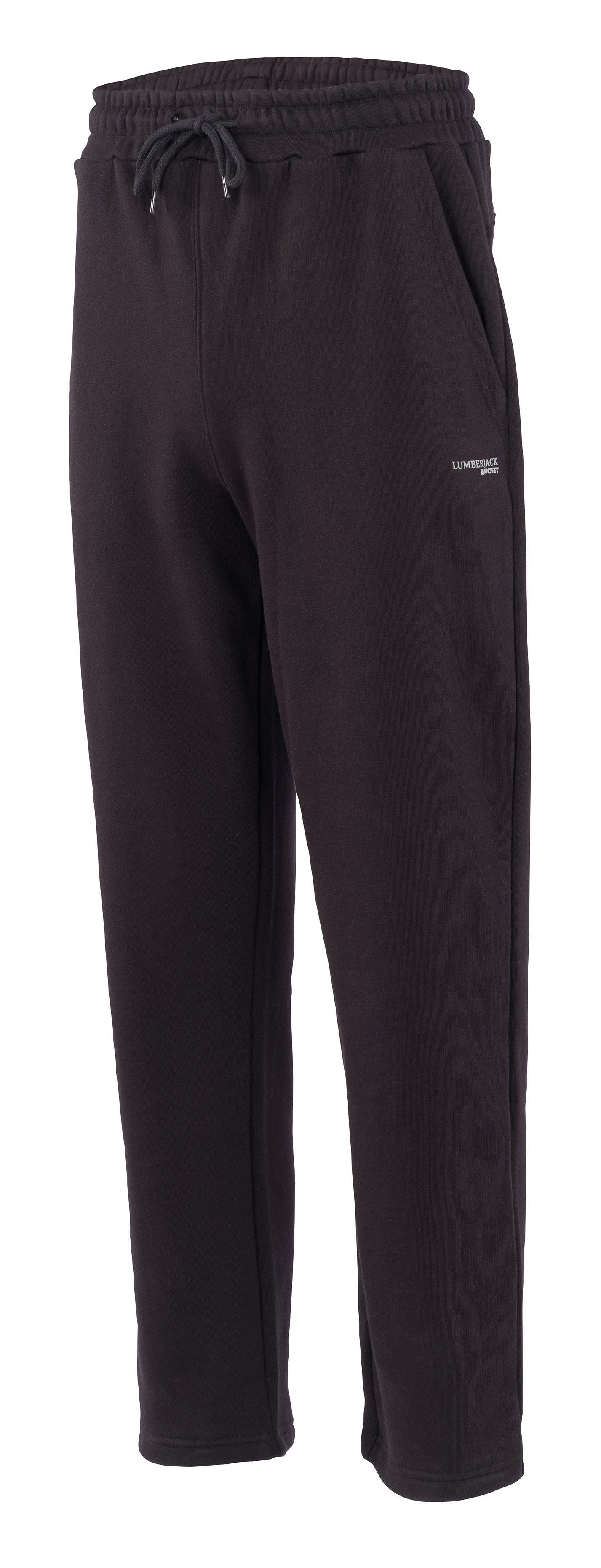Lumberjack 0W Basic Track Pants Erkek Siyah Eşofman Alt