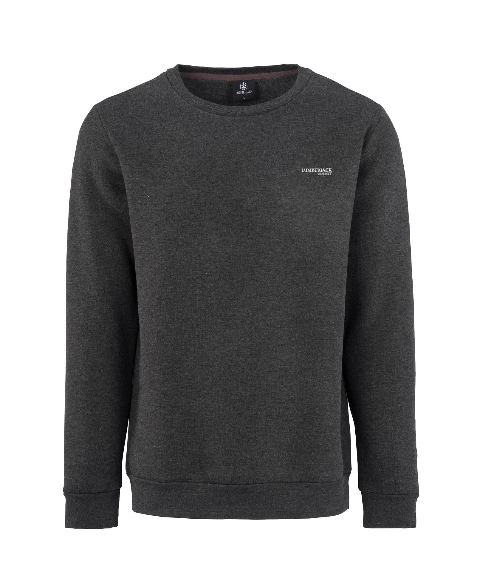 Lumberjack 0W Logan Sweatshirt Erkek Antrasit Sweatshirt