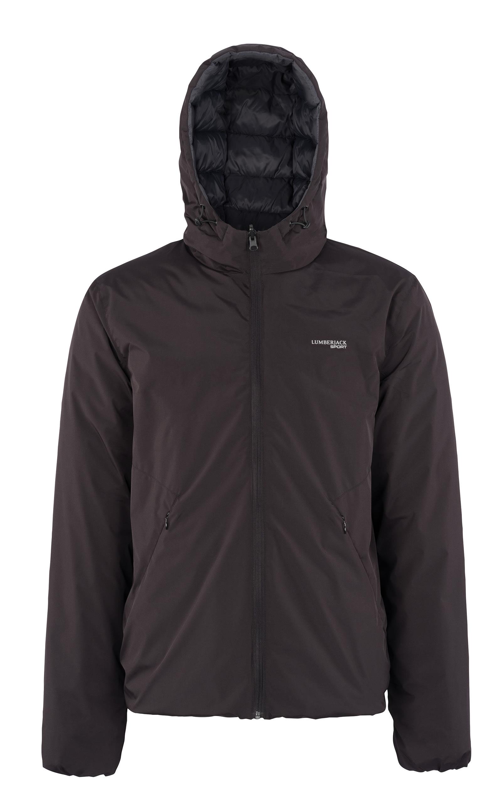 Lumberjack 0W Lucas Coat Erkek Siyah Mont