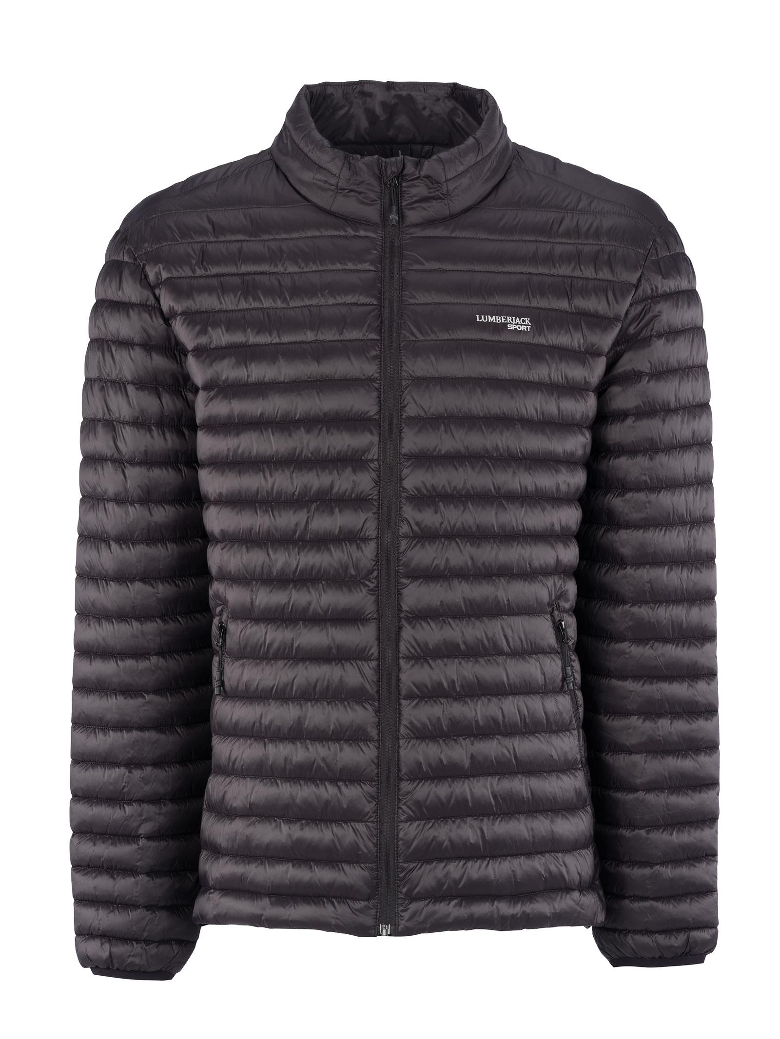 Lumberjack 0W Perry Coat Erkek Siyah Mont