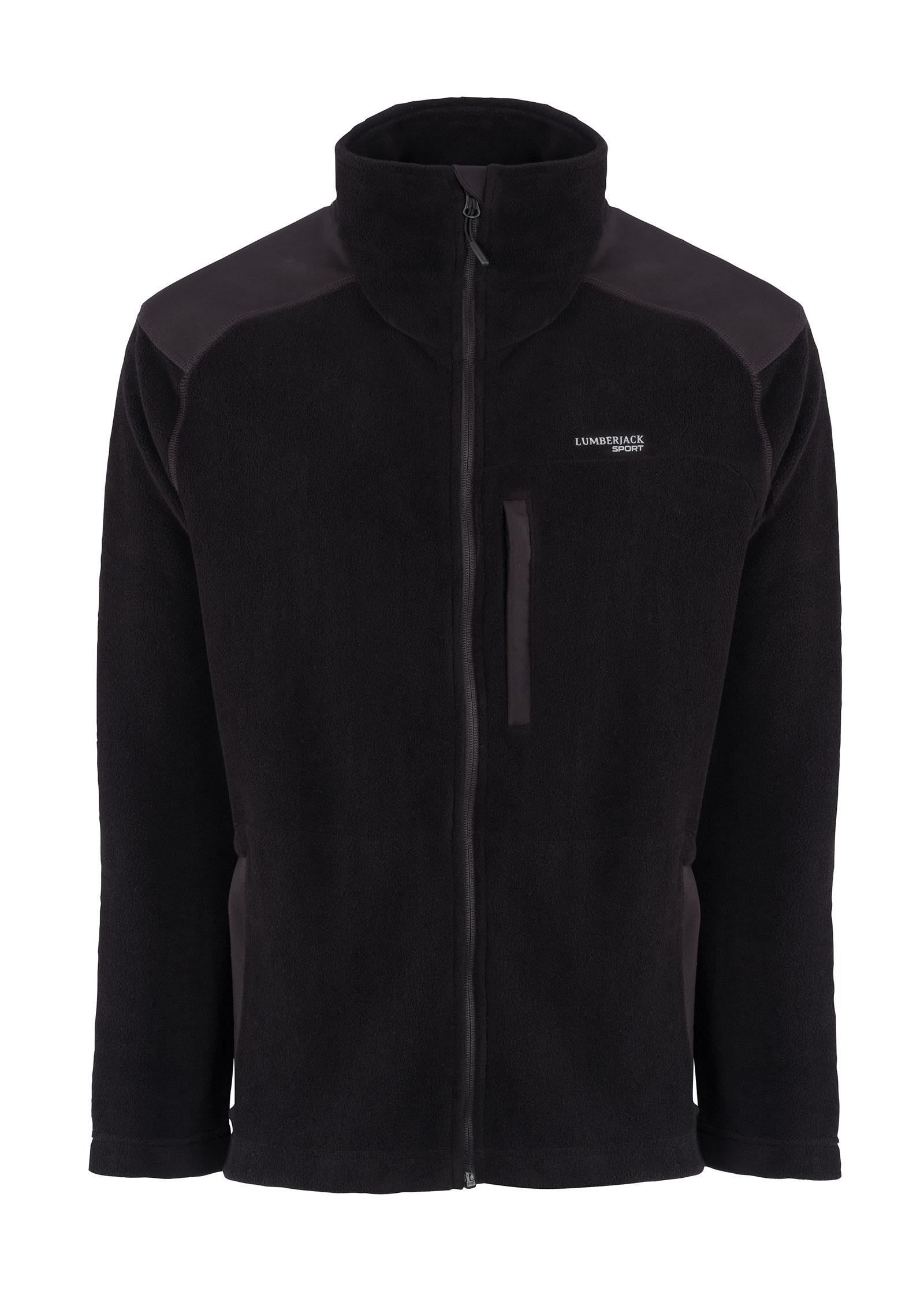 Lumberjack 0W Shındler Jacket Erkek Siyah Polar