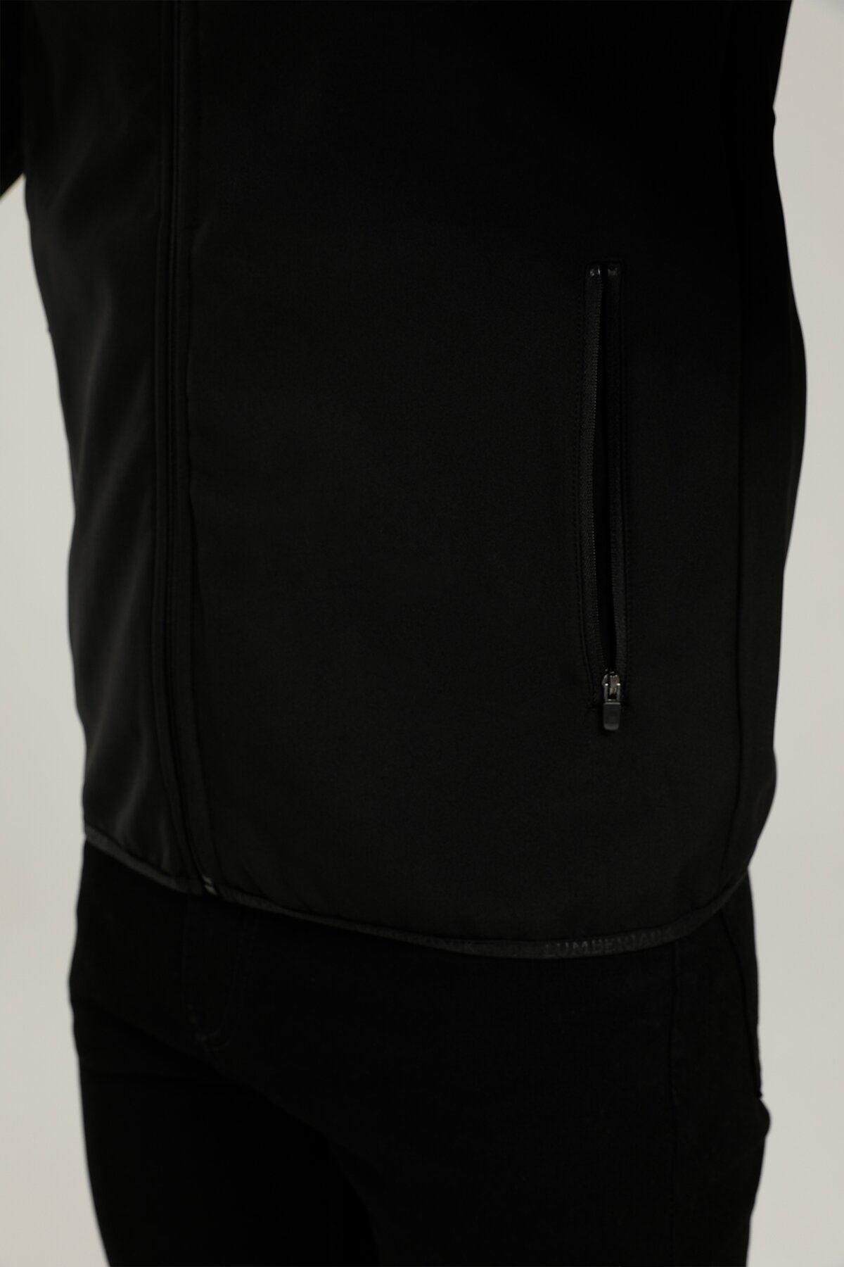 Lumberjack 1W Gt16 Basic Softshell 1Pr Erkek Siyah Softshell