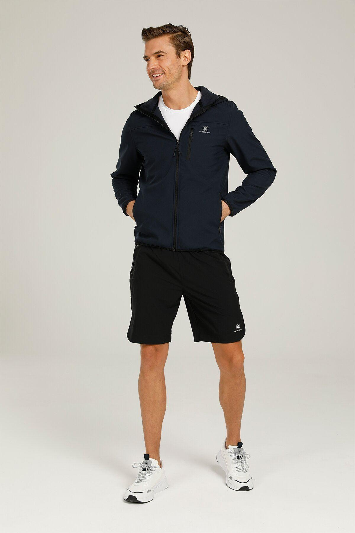 Lumberjack 1W Gt16 Basic Softshell 1Pr Erkek Lacivert Softshell