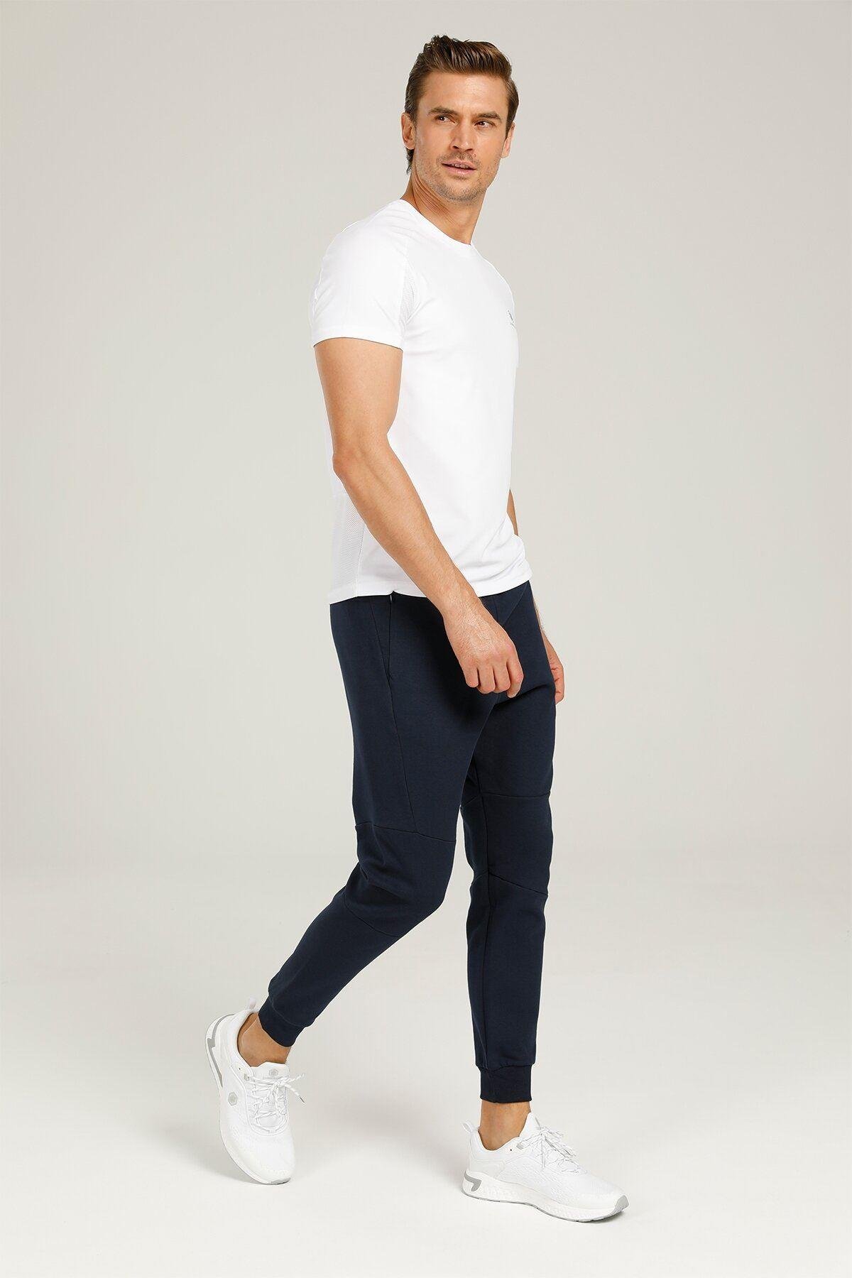 Lumberjack 1W Miles Label Track Pants 1Pr Erkek Lacivert Eşofman Alt