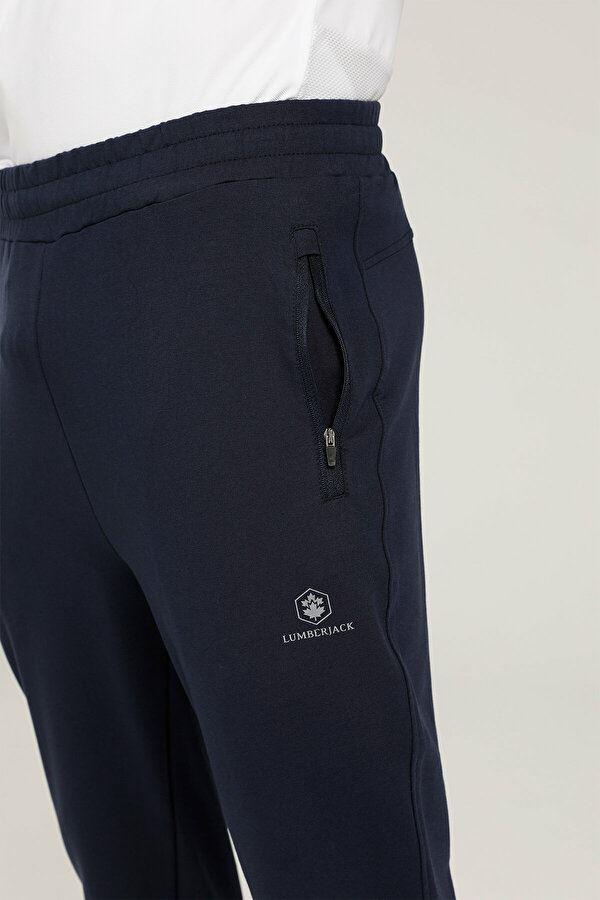 Lumberjack 1W Sn74 Basic Track Pants 1Pr Erkek Lacivert Eşofman Alt