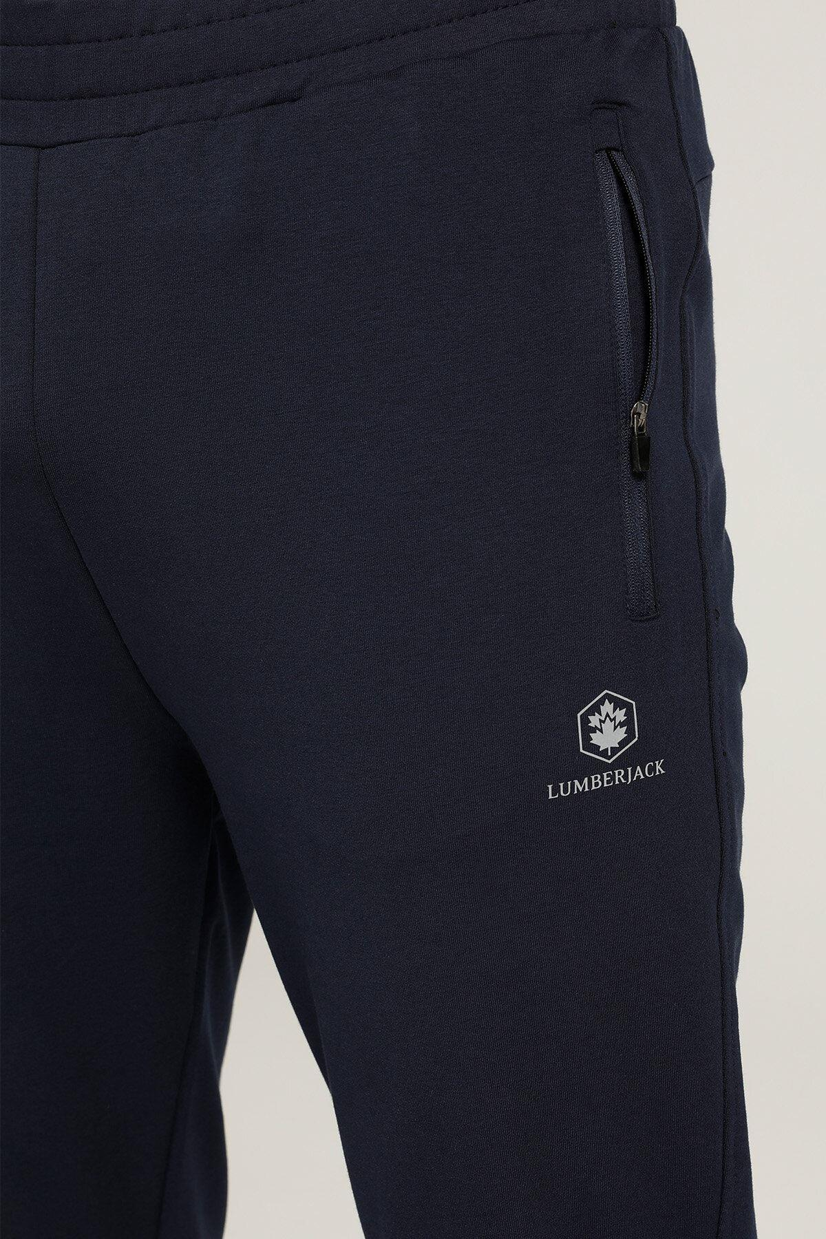 Lumberjack 1W Sn76 Basic Jogger 1Pr Erkek Lacivert Eşofman Alt