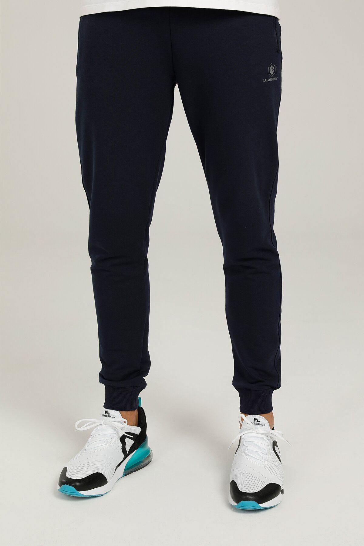 Lumberjack 1W Sn76 Basic Jogger 1Pr Erkek Lacivert Eşofman Alt