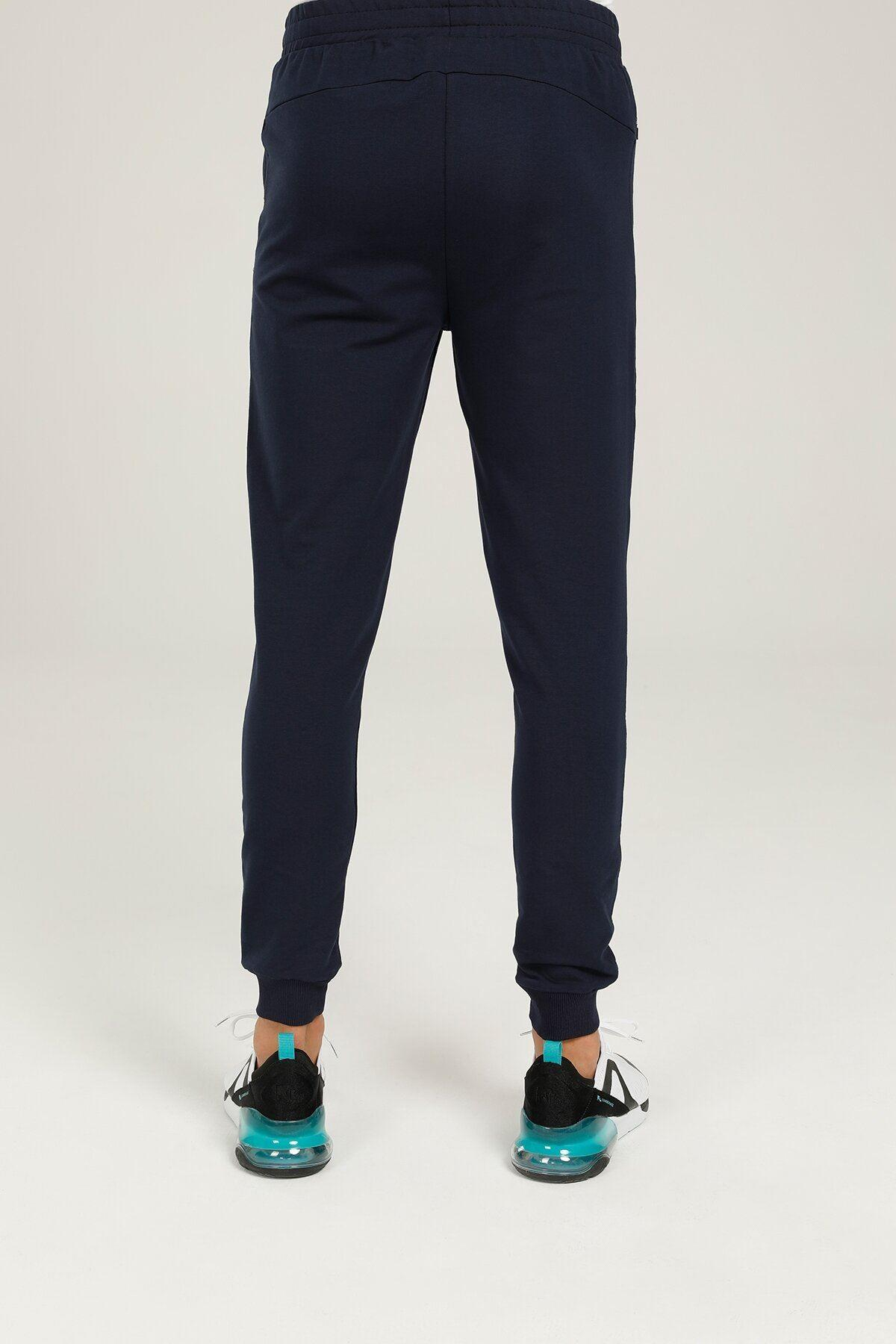 Lumberjack 1W Sn76 Basic Jogger 1Pr Erkek Lacivert Eşofman Alt