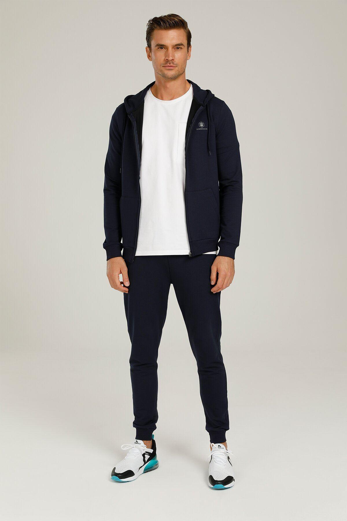 Lumberjack 1W Sn76 Basic Jogger 1Pr Erkek Lacivert Eşofman Alt