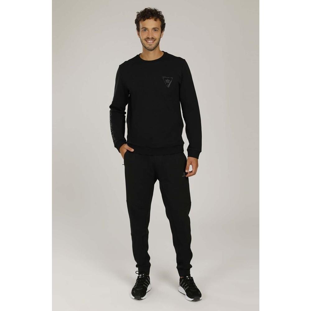 Lumberjack 2M Ct107 Basic Jogger 2Fx Erkek Siyah Eşofman Alt