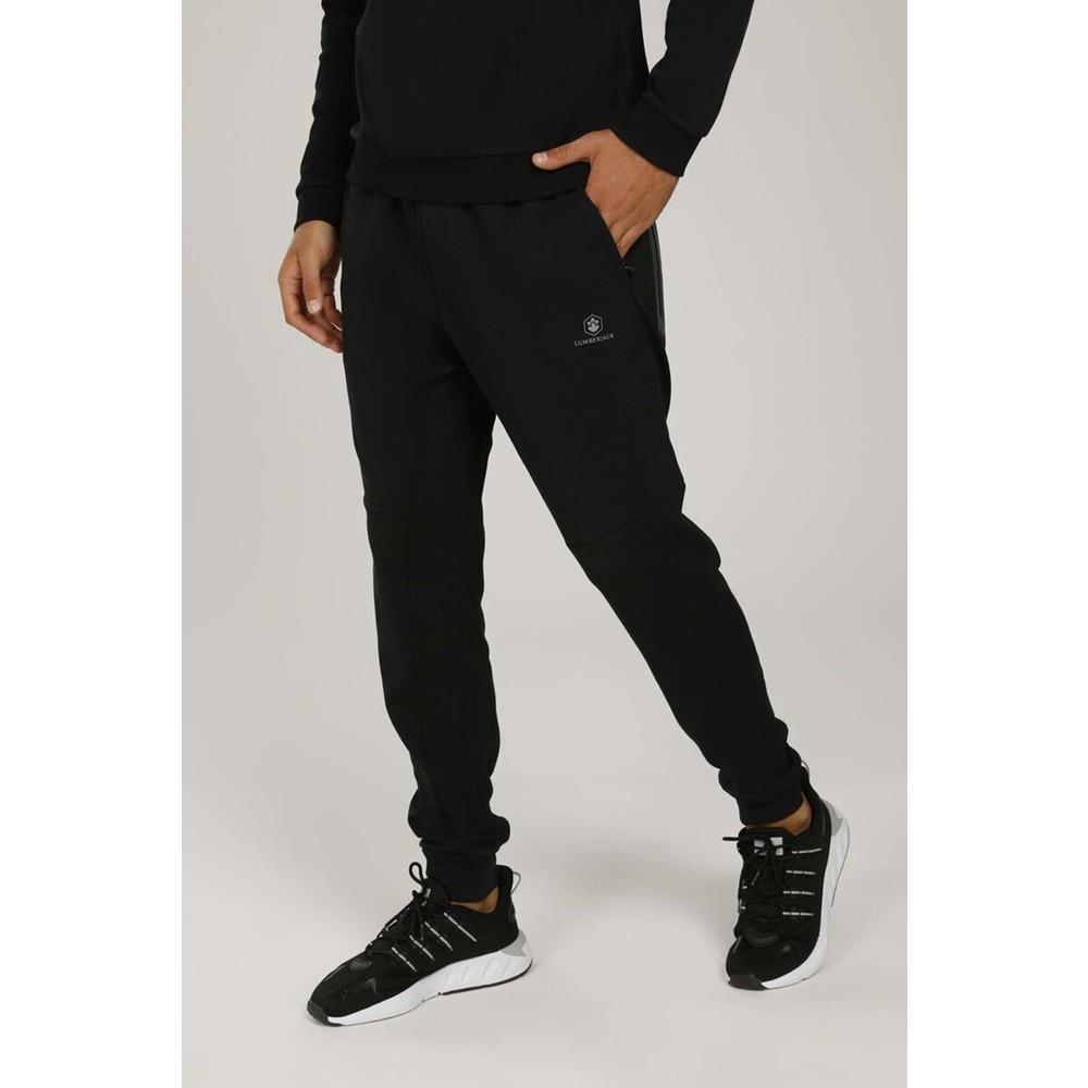 Lumberjack 2M Ct107 Basic Jogger 2Fx Erkek Siyah Eşofman Alt