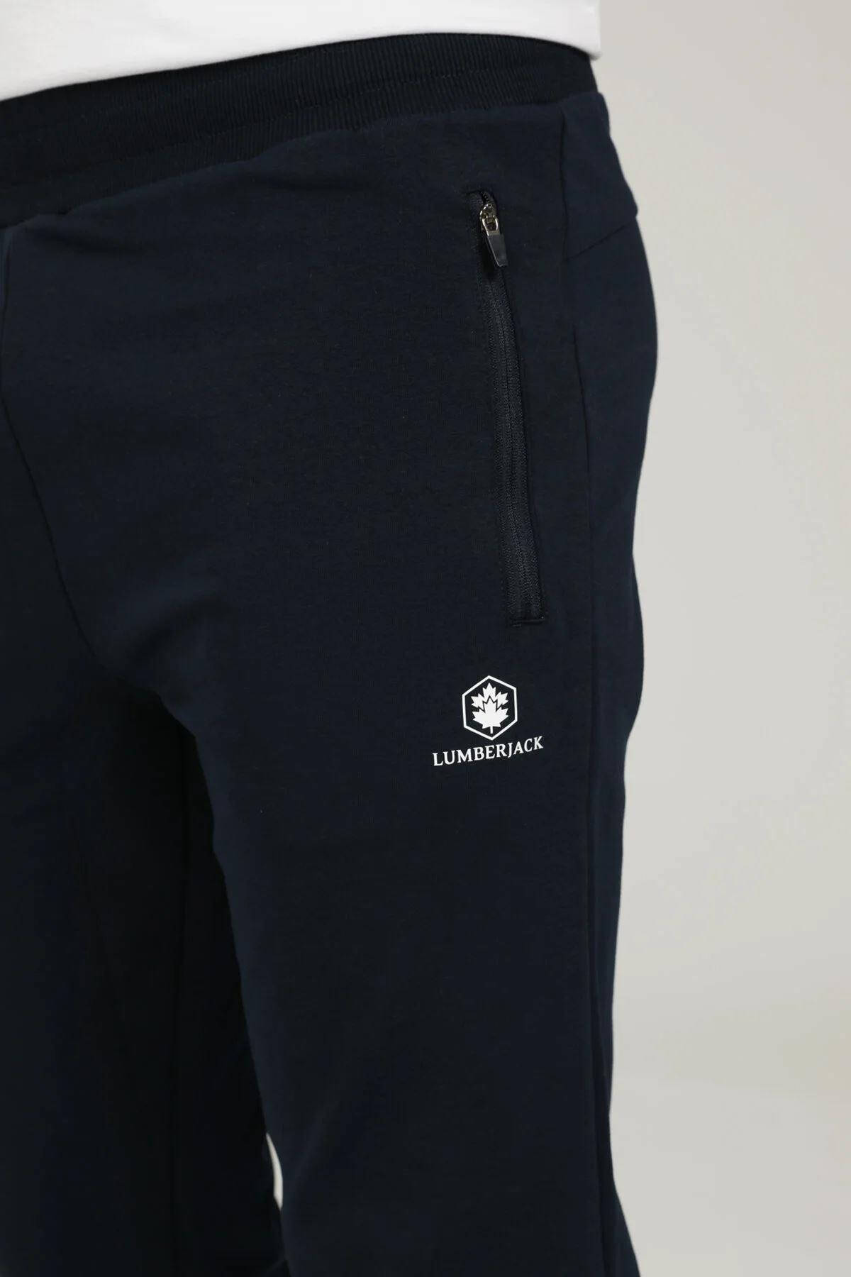 Lumberjack 2M Ct121 Basic Track Pants 2Fx Erkek Lacivert Eşofman Alt