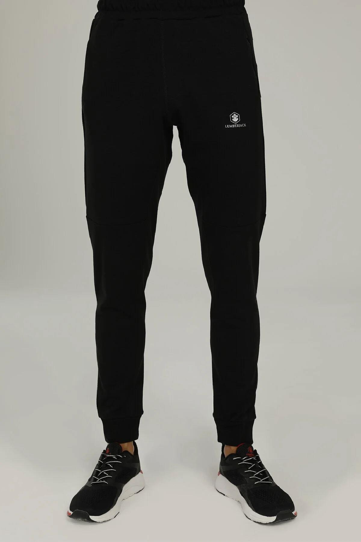 Lumberjack 2M Ct162 Leon Jogger 2Fx Erkek Siyah Eşofman Alt