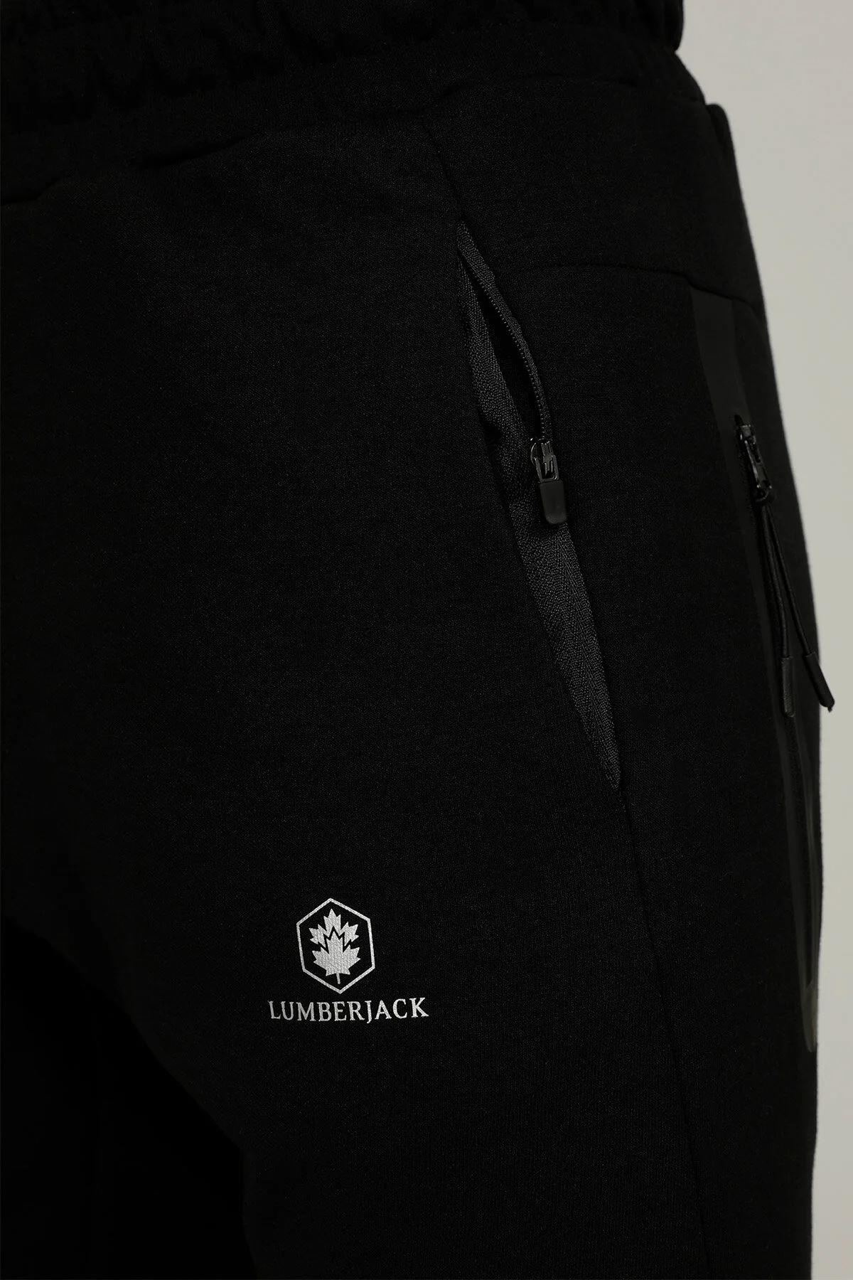 Lumberjack 2M Ct162 Leon Jogger 2Fx Erkek Siyah Eşofman Alt