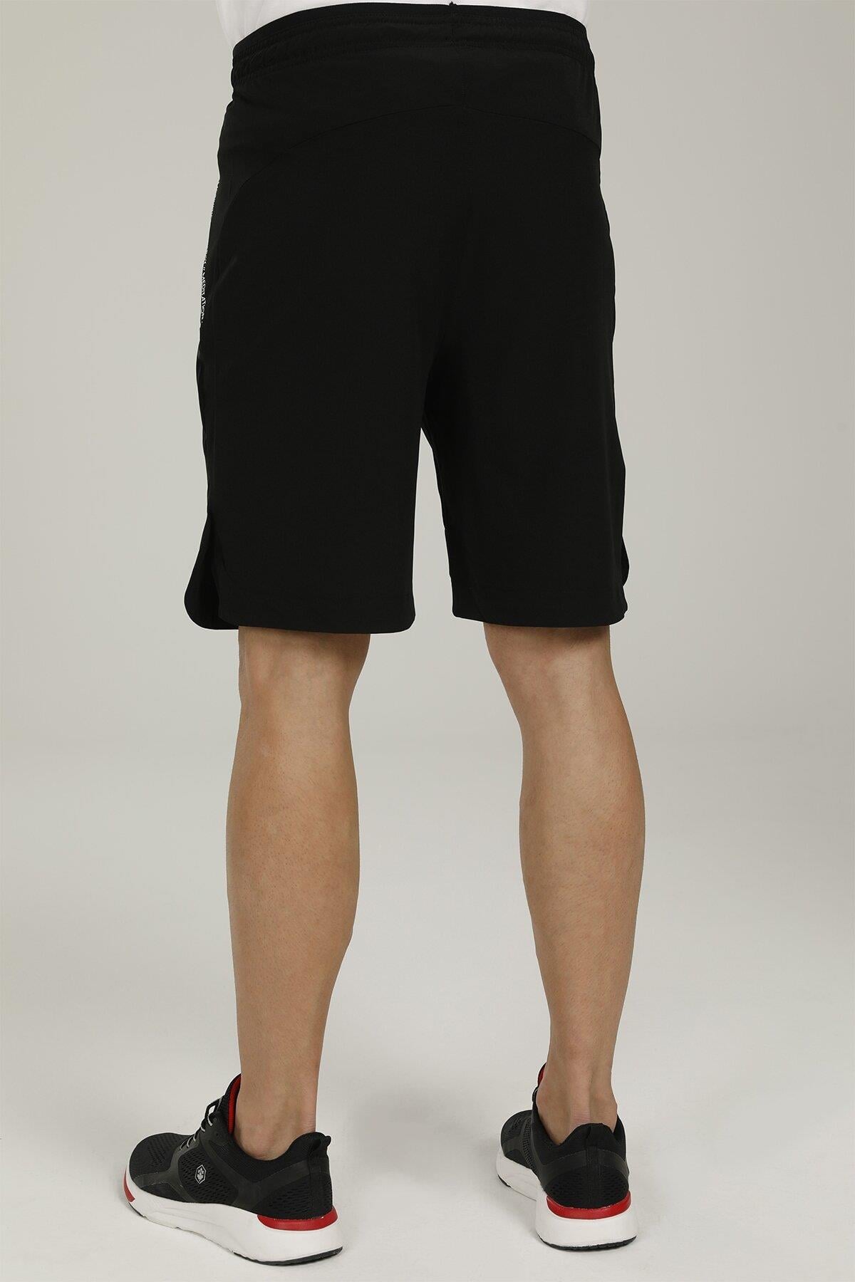 Lumberjack 2M Ct167 Leon Woven Short 2Fx Erkek Siyah Şort