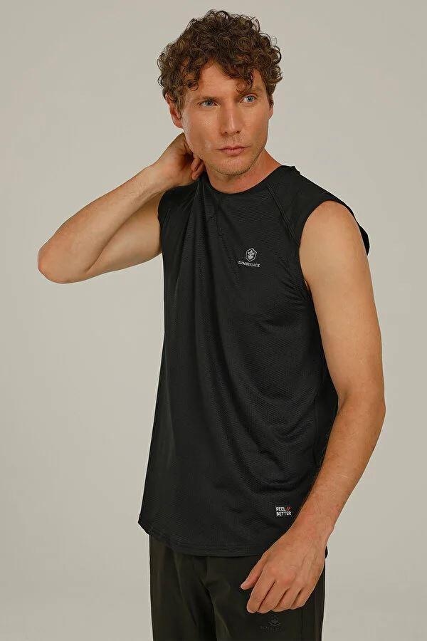 Lumberjack 2M Ct378 Army Tank Top 2Fx Erkek Siyah Kolsuz Tshirt