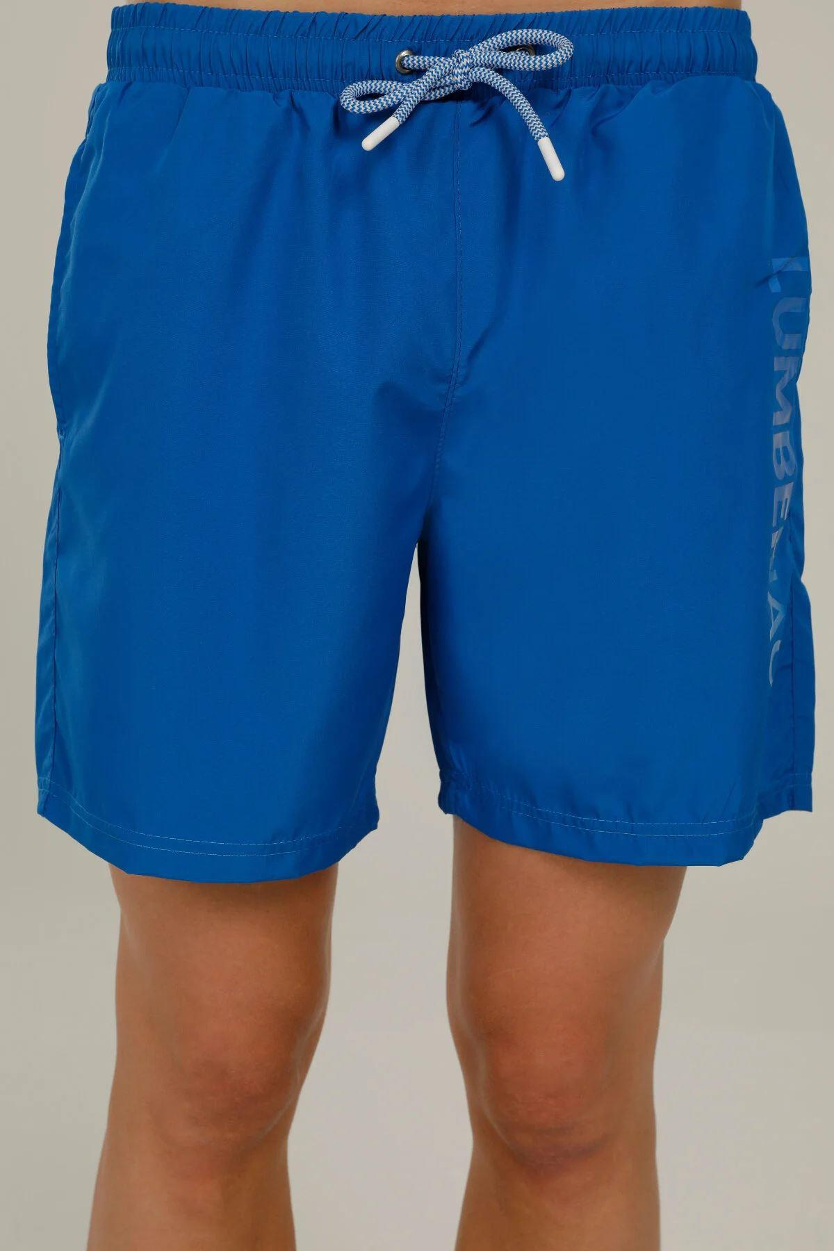 Lumberjack 2M Ct484 Eric Swim Short 2Fx Erkek Mavi Deniz Şortu