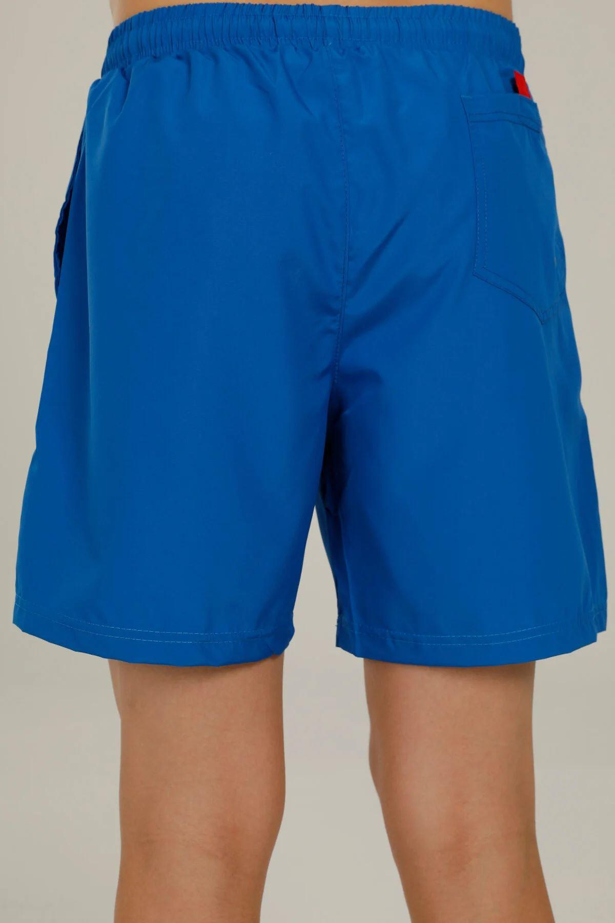 Lumberjack 2M Ct484 Eric Swim Short 2Fx Erkek Mavi Deniz Şortu
