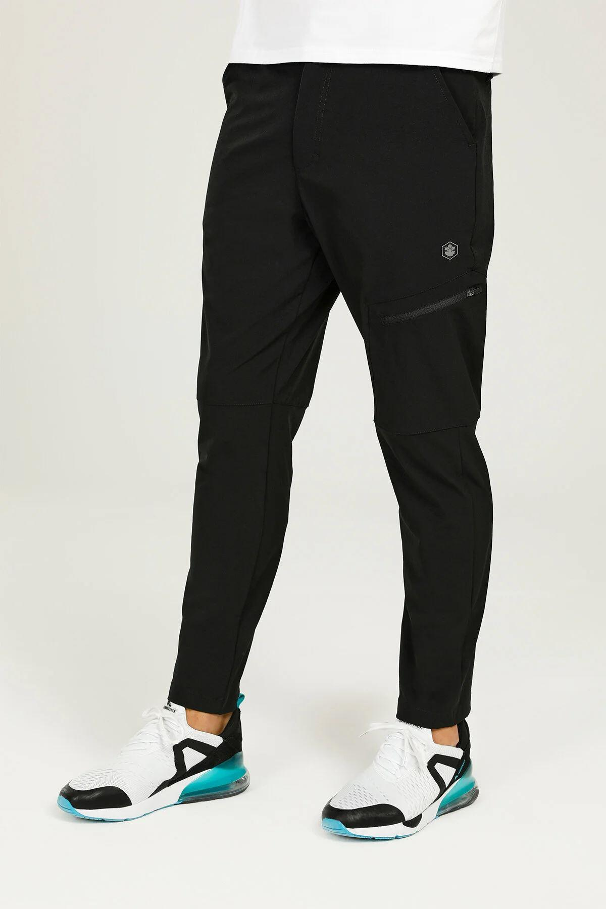 Lumberjack 2M Ethan Woven Pants 2Fx Erkek Siyah Eşofman Alt