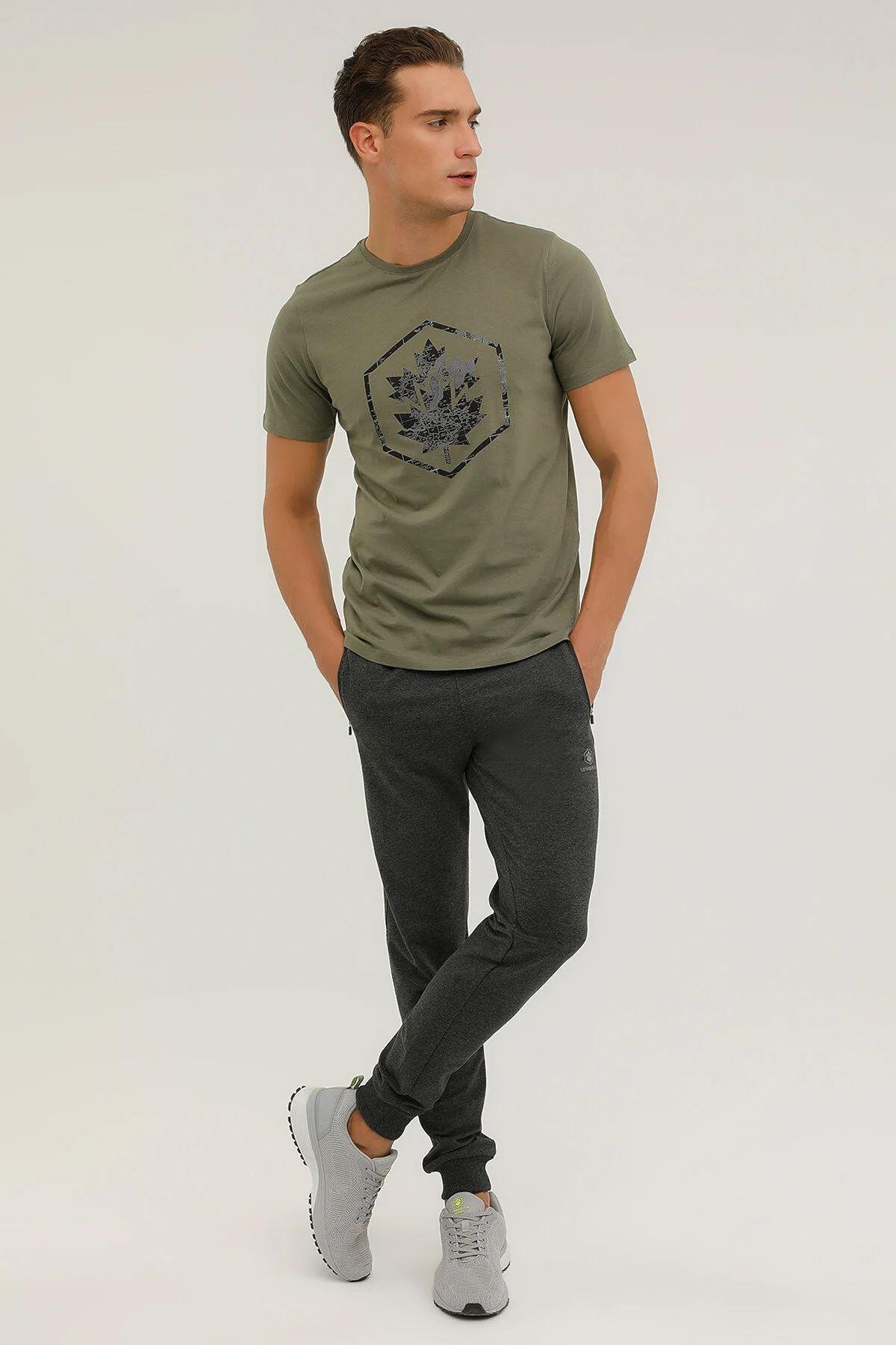 Lumberjack 2W M-Ct107 Basic Jogger 2Pr Erkek Antrasit Eşofman Alt