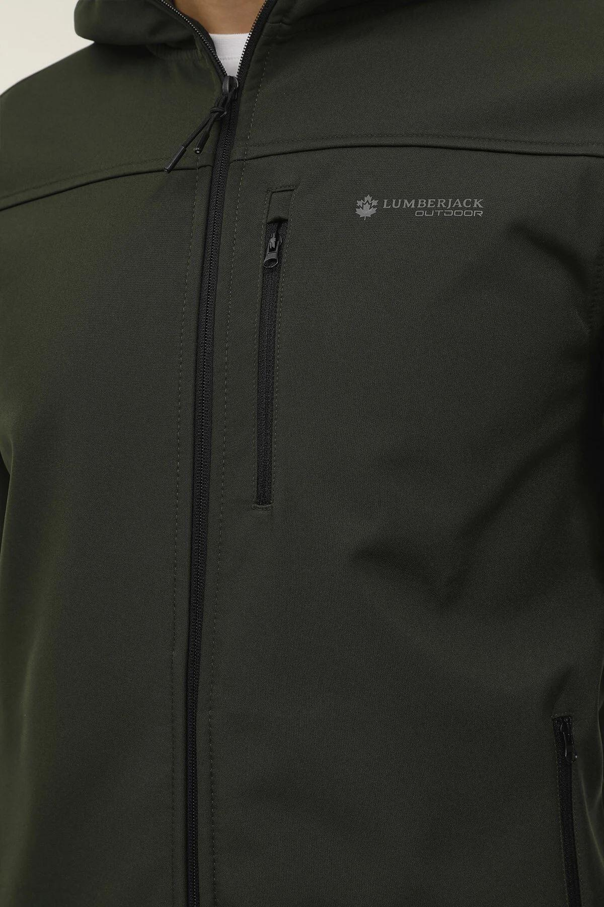 Lumberjack 2W M-Gt16 Basic Softshell 2Pr Erkek Haki Softshell