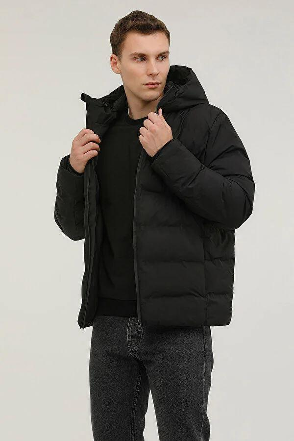Lumberjack 2W M-Sn22 Nolan Coat 2Pr Erkek Siyah Mont