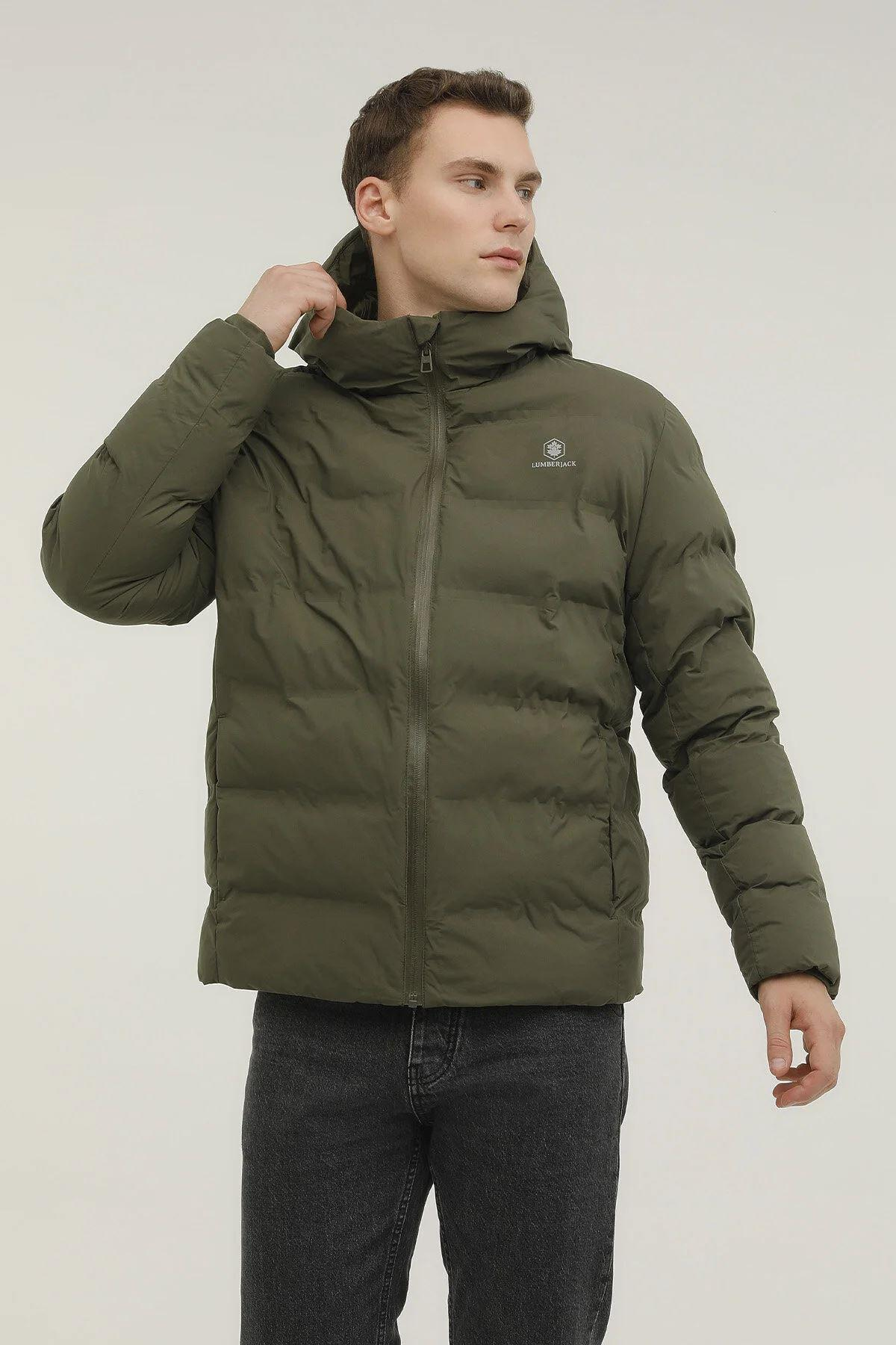 Lumberjack 2W M-Sn22 Nolan Coat 2Pr Erkek Haki Mont