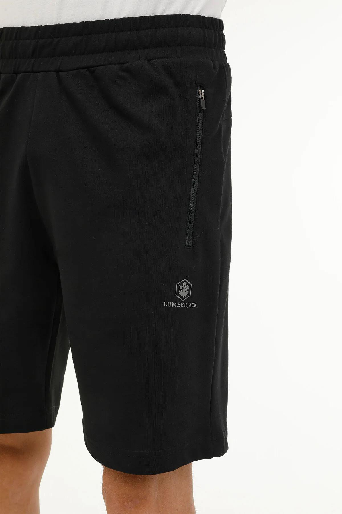 Lumberjack 3M M-Ct103 Basic Short 3Fx Erkek Siyah Şort