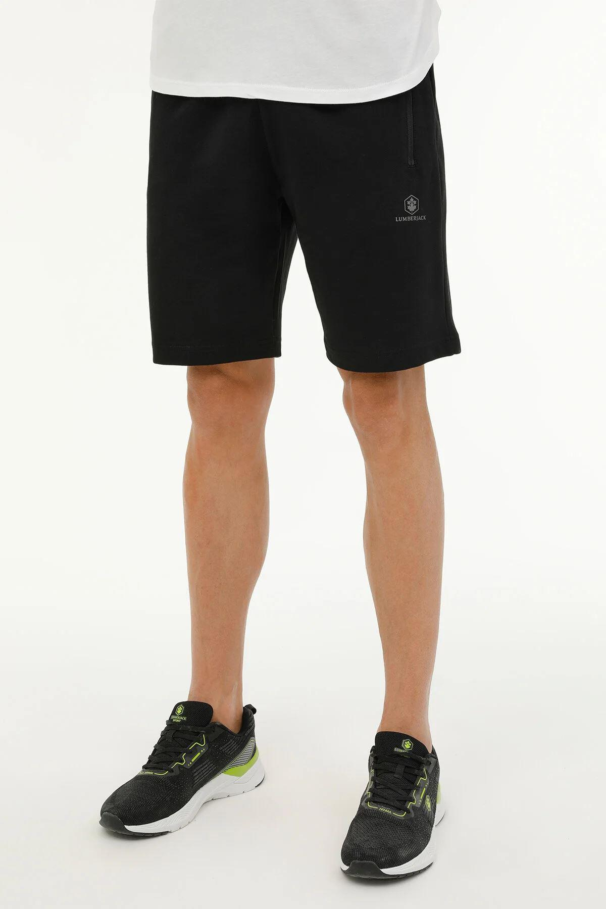 Lumberjack 3M M-Ct103 Basic Short 3Fx Erkek Siyah Şort