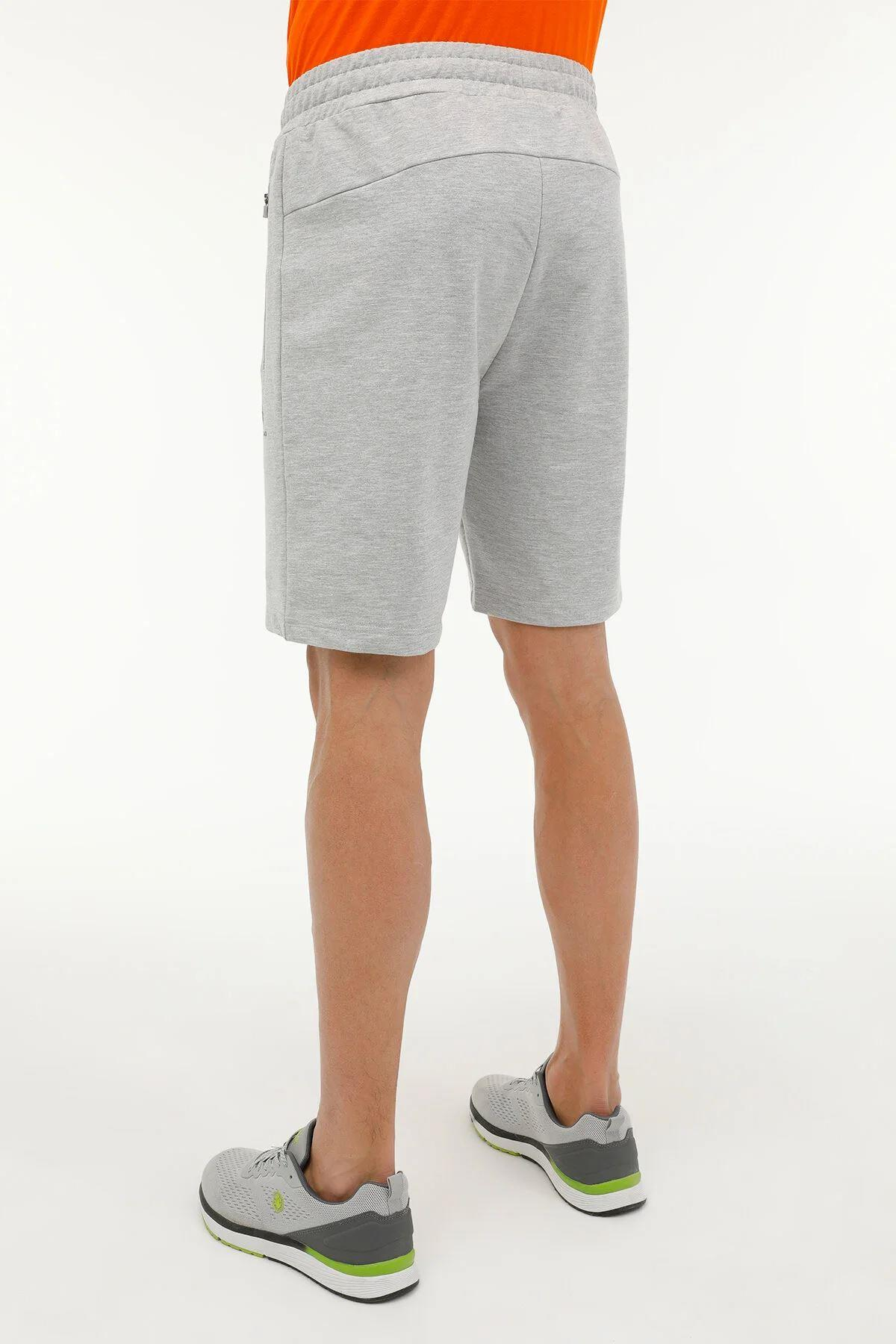 Lumberjack 3M M-Ct103 Basic Short 3Fx Erkek Gri Melanj Şort