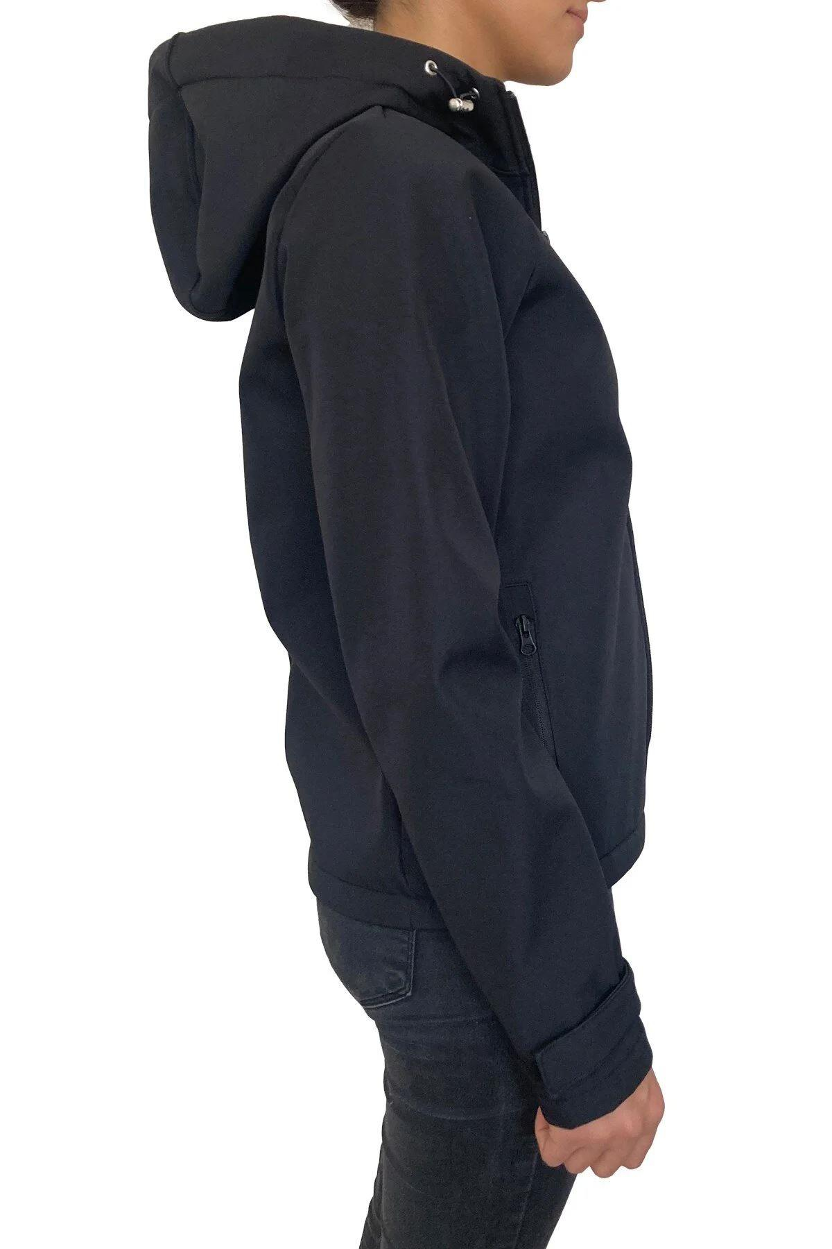 Lumberjack W-Ct2000 Tessa Softshell 2Pr Kadın Siyah Softshell