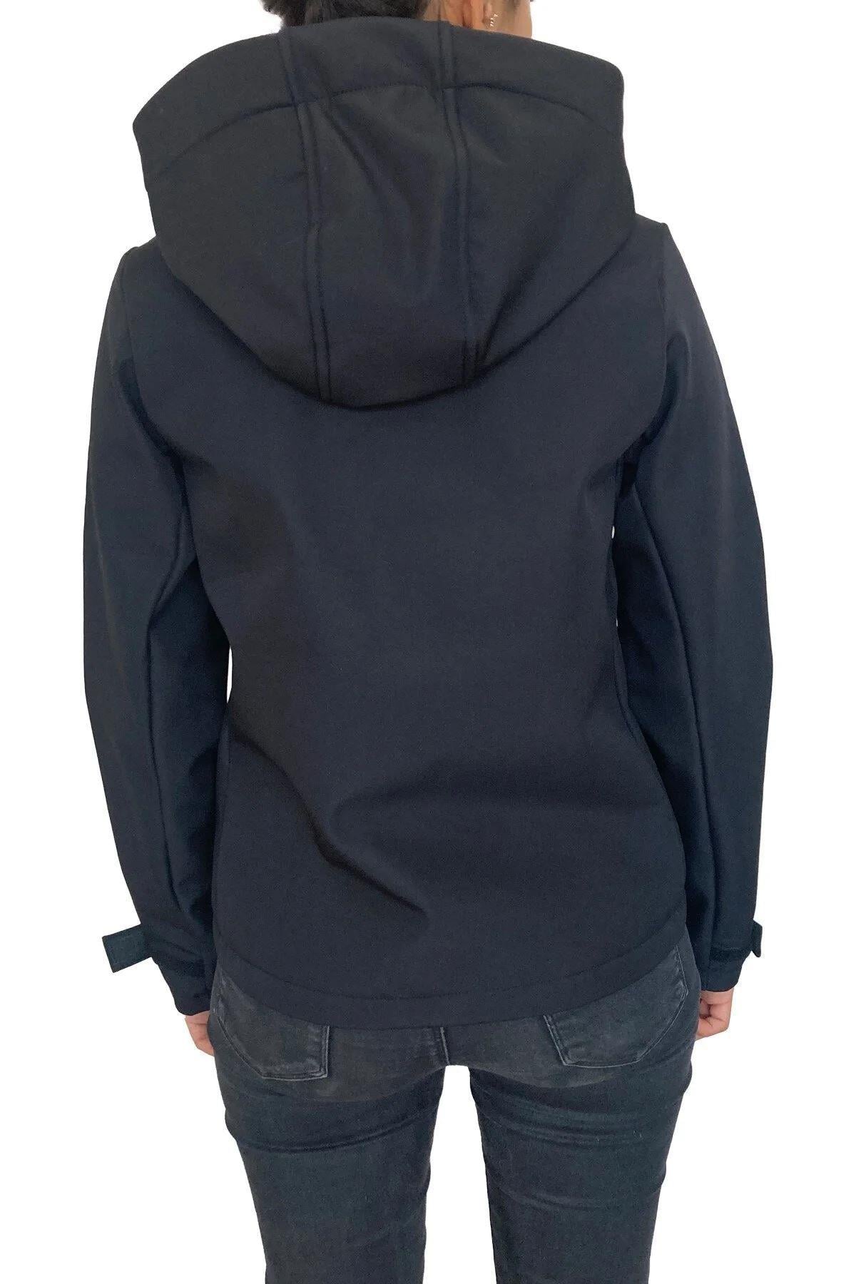 Lumberjack W-Ct2000 Tessa Softshell 2Pr Kadın Siyah Softshell