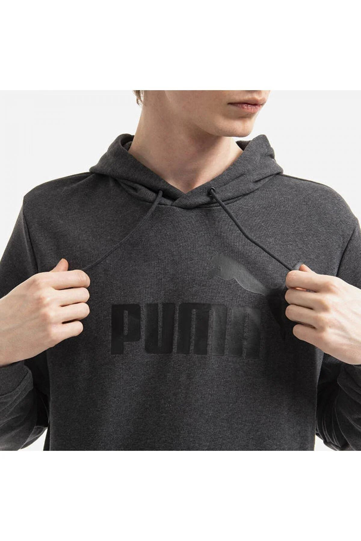 Puma Ess Big Logo Hoodie Erkek  Kapşonlu Sweat