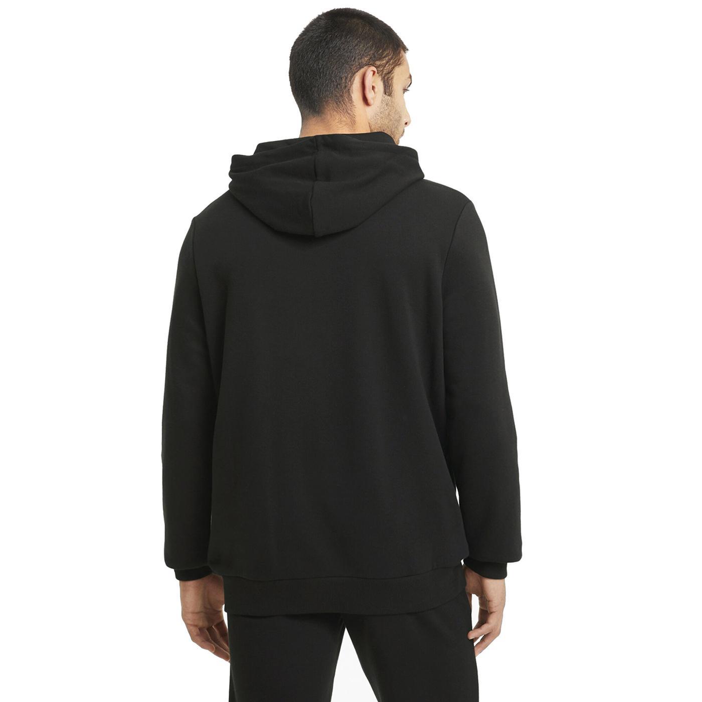 Puma Ess Big Logo Hoodie Erkek Siyah Kapşonlu Sweat