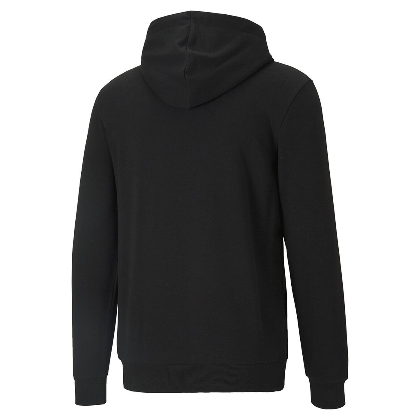 Puma Ess Big Logo Hoodie Erkek Siyah Kapşonlu Sweat