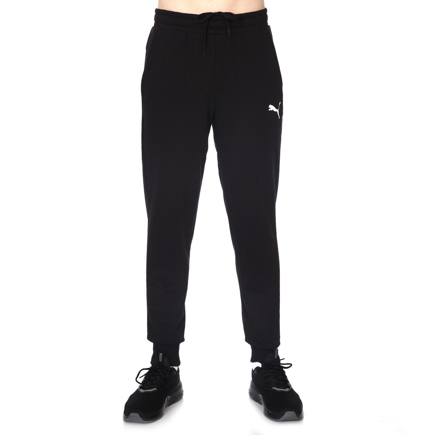 Puma Ess Logo Pants Erkek Siyah Eşofman Alt