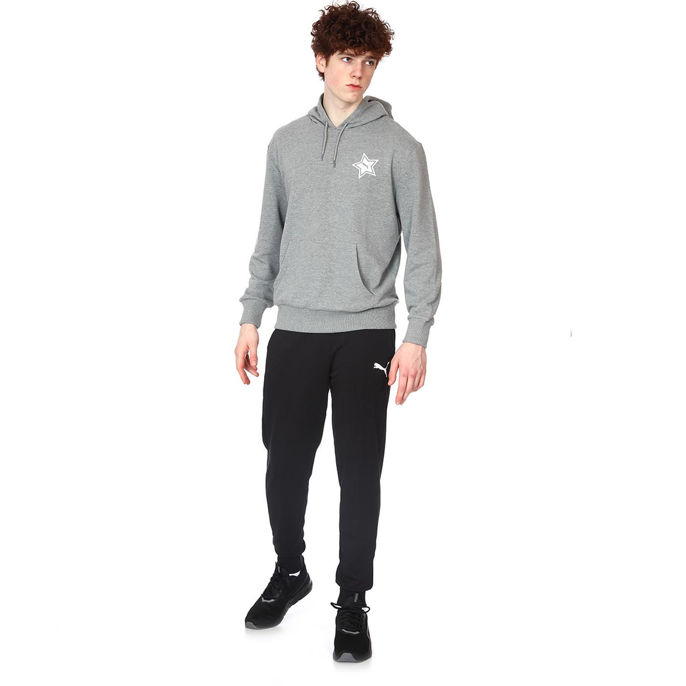 Puma Ess Logo Pants Erkek Siyah Eşofman Alt